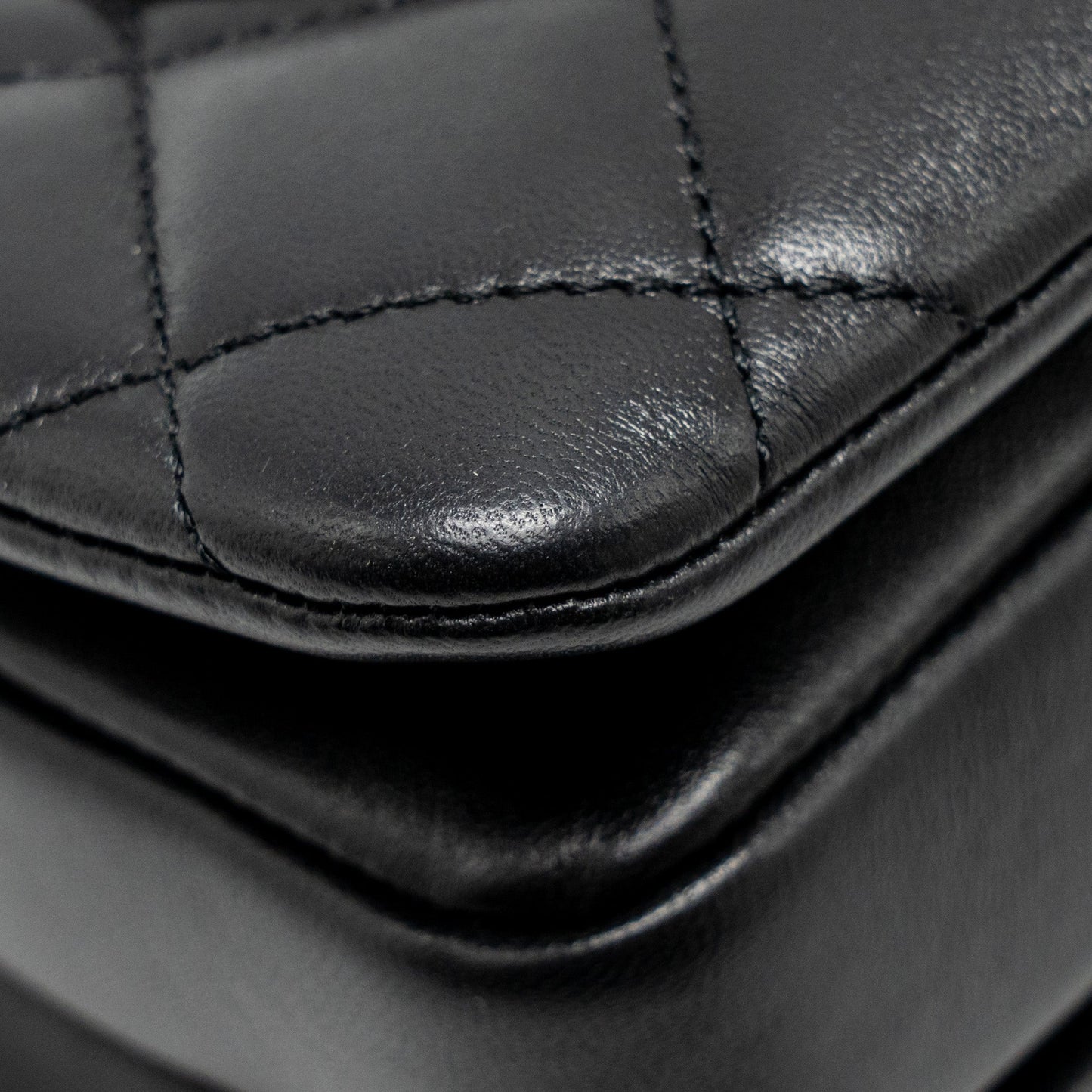 Chanel 24s Mini Trendy CC Lambskin Black L(microchip)