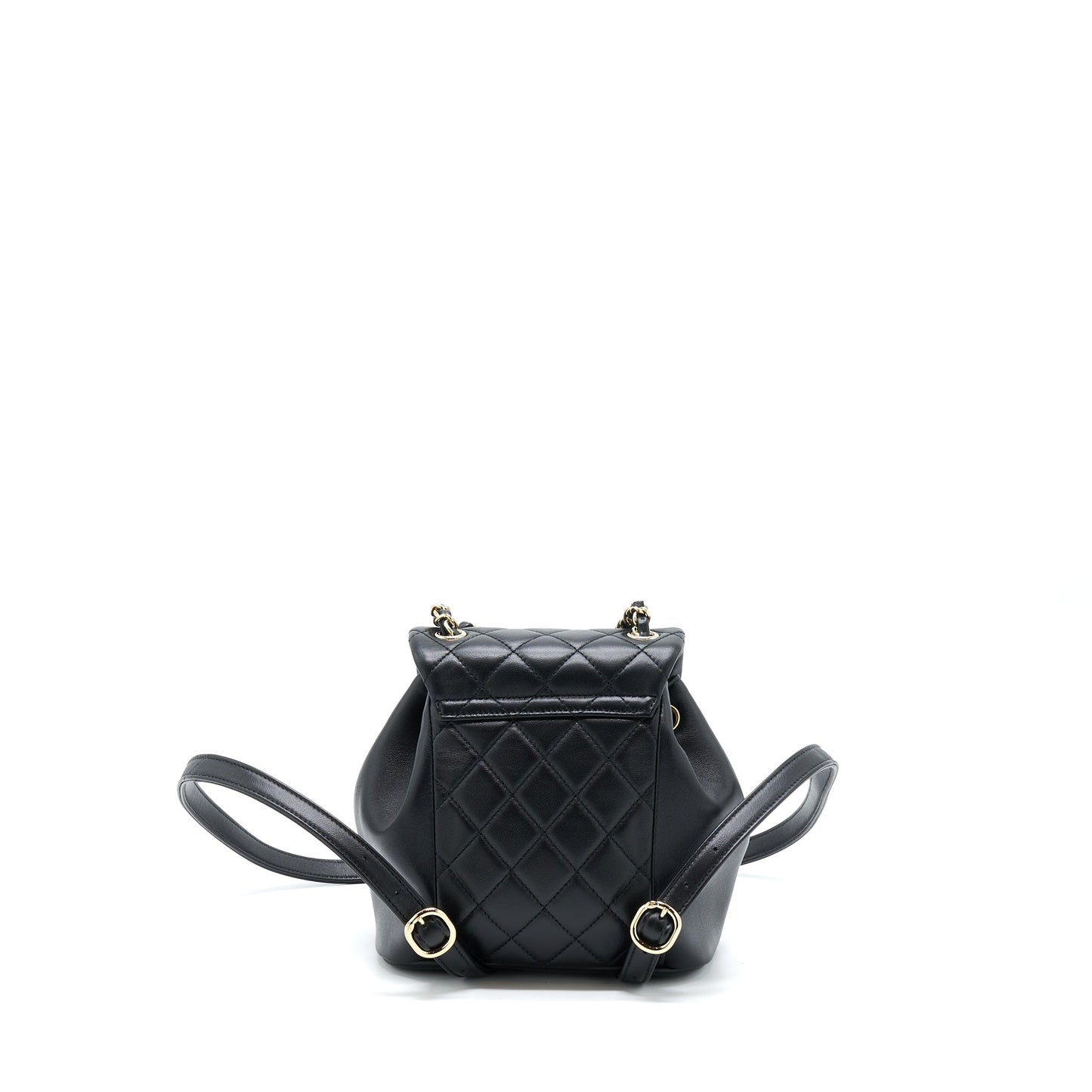 Chanel Duma Mini Backpack Lambskin Black L