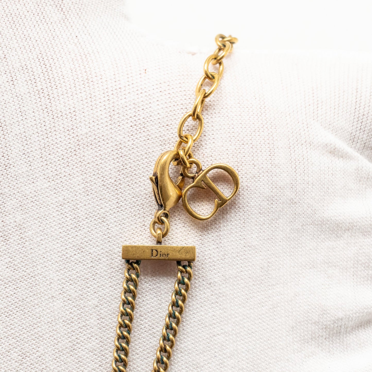 Dior J'A Choker Gold Tone