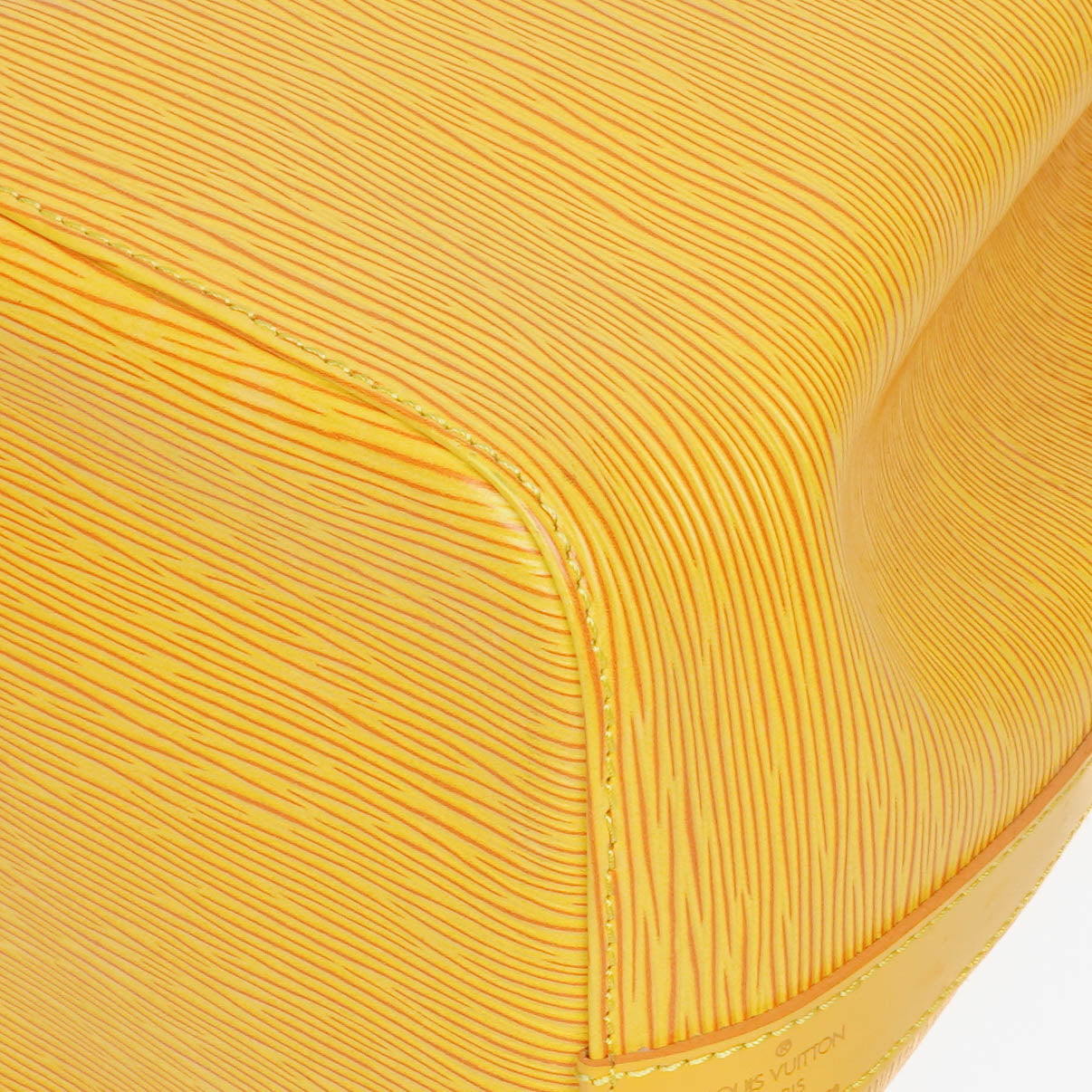 Louis Vuitton Petit Noe Yellow EPI Leather Shoulder Bag