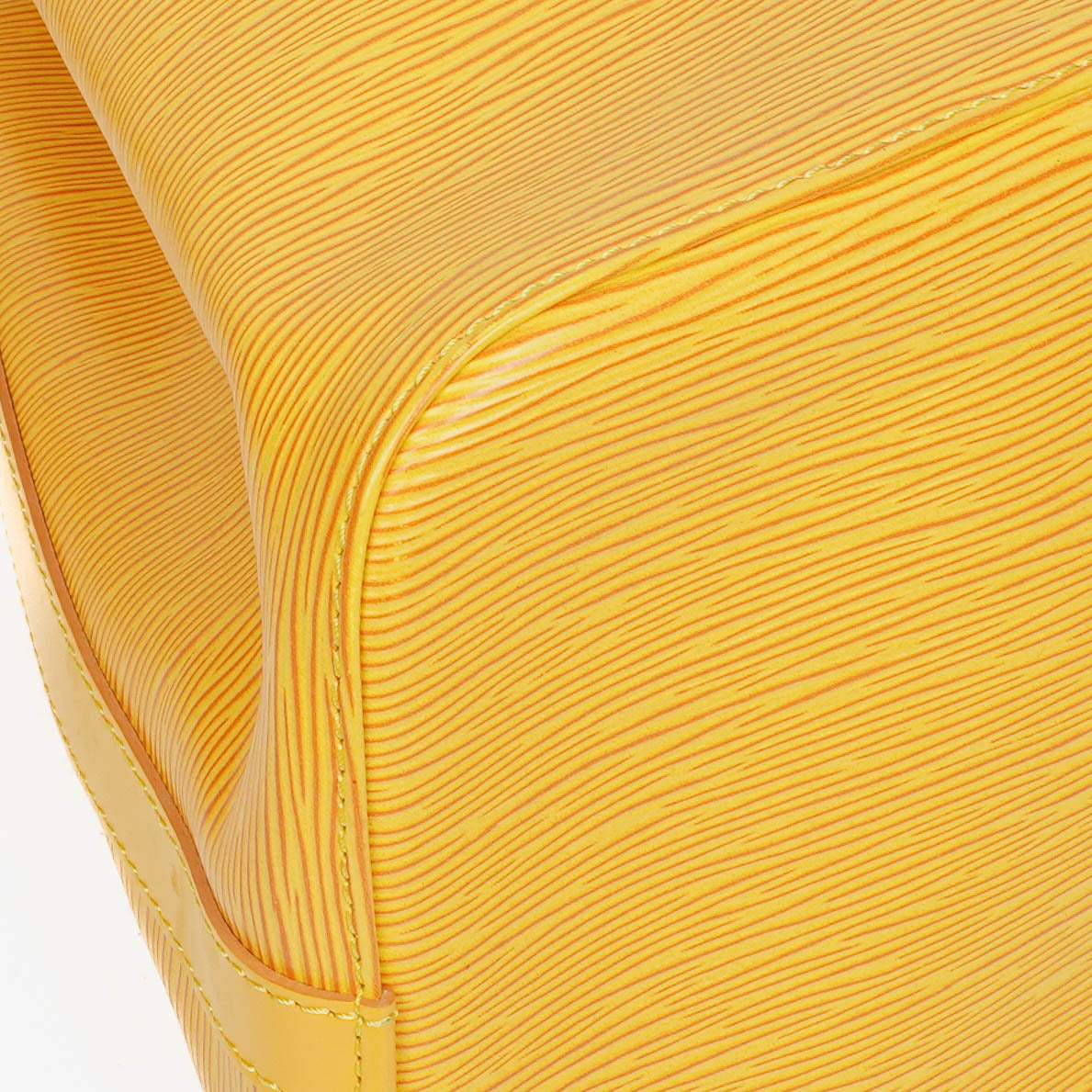 Louis Vuitton Petit Noe Yellow EPI Leather Shoulder Bag