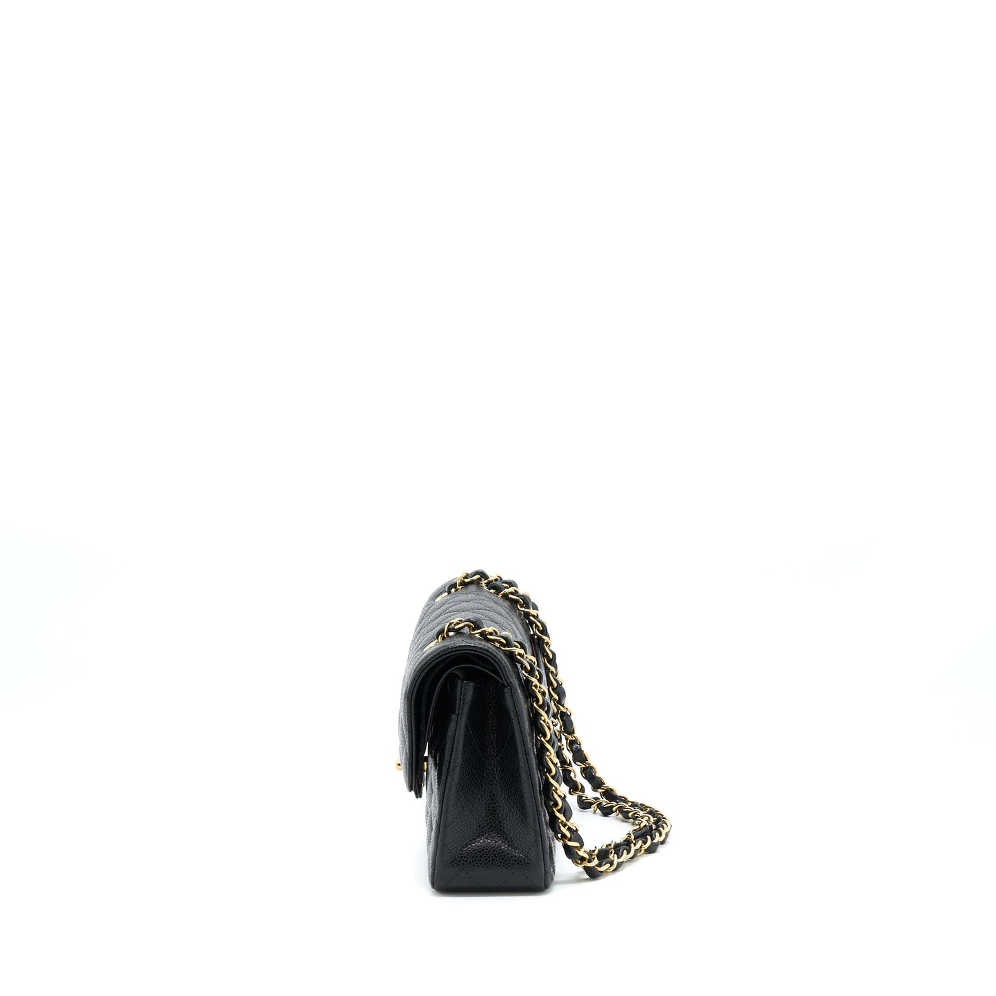 Chanel Small Classic Double Flap Caviar Black