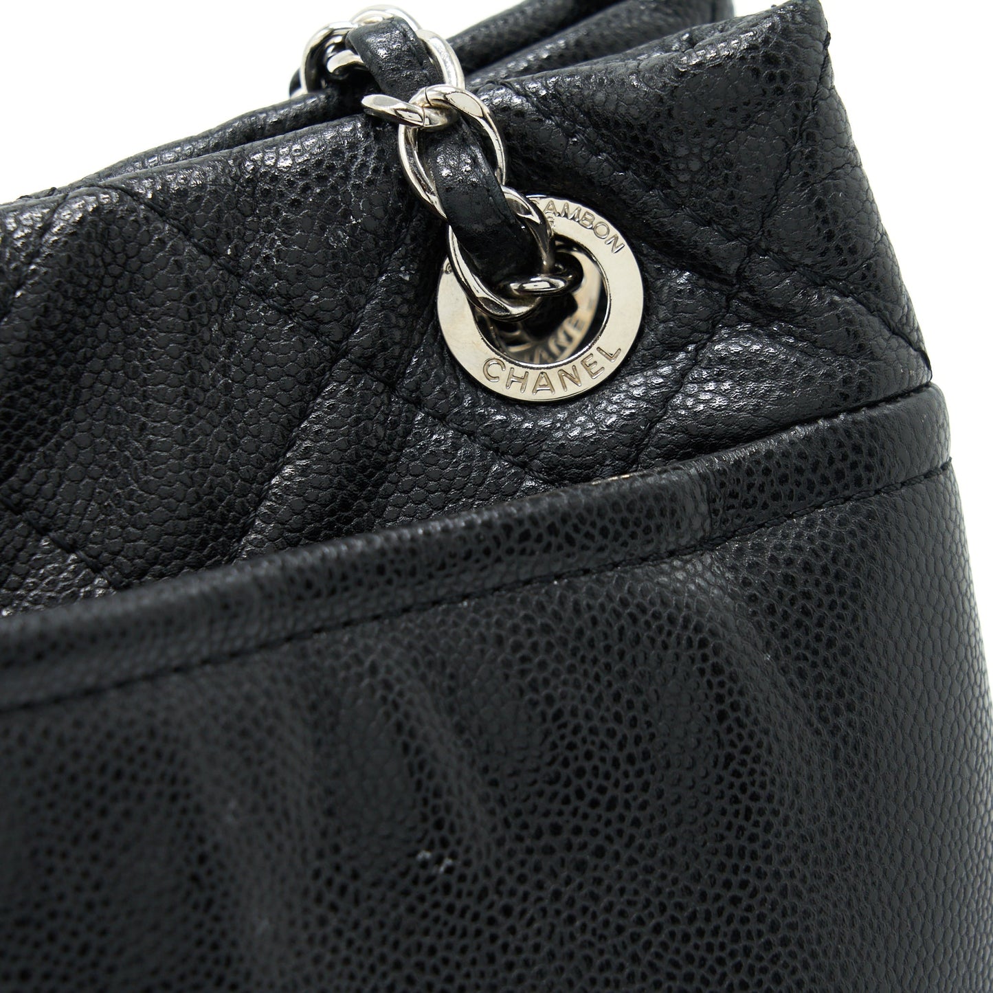 Chanel Timeless Soft Shopper Tote Caviar Black