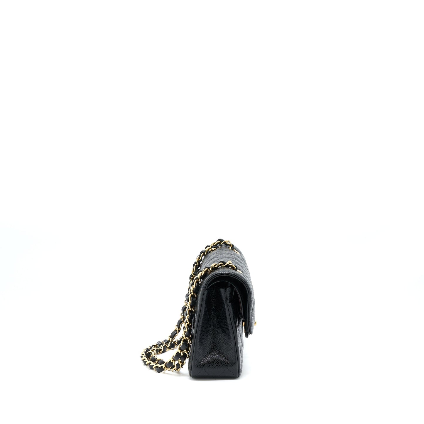 Chanel Small Classic Double Flap Caviar Black