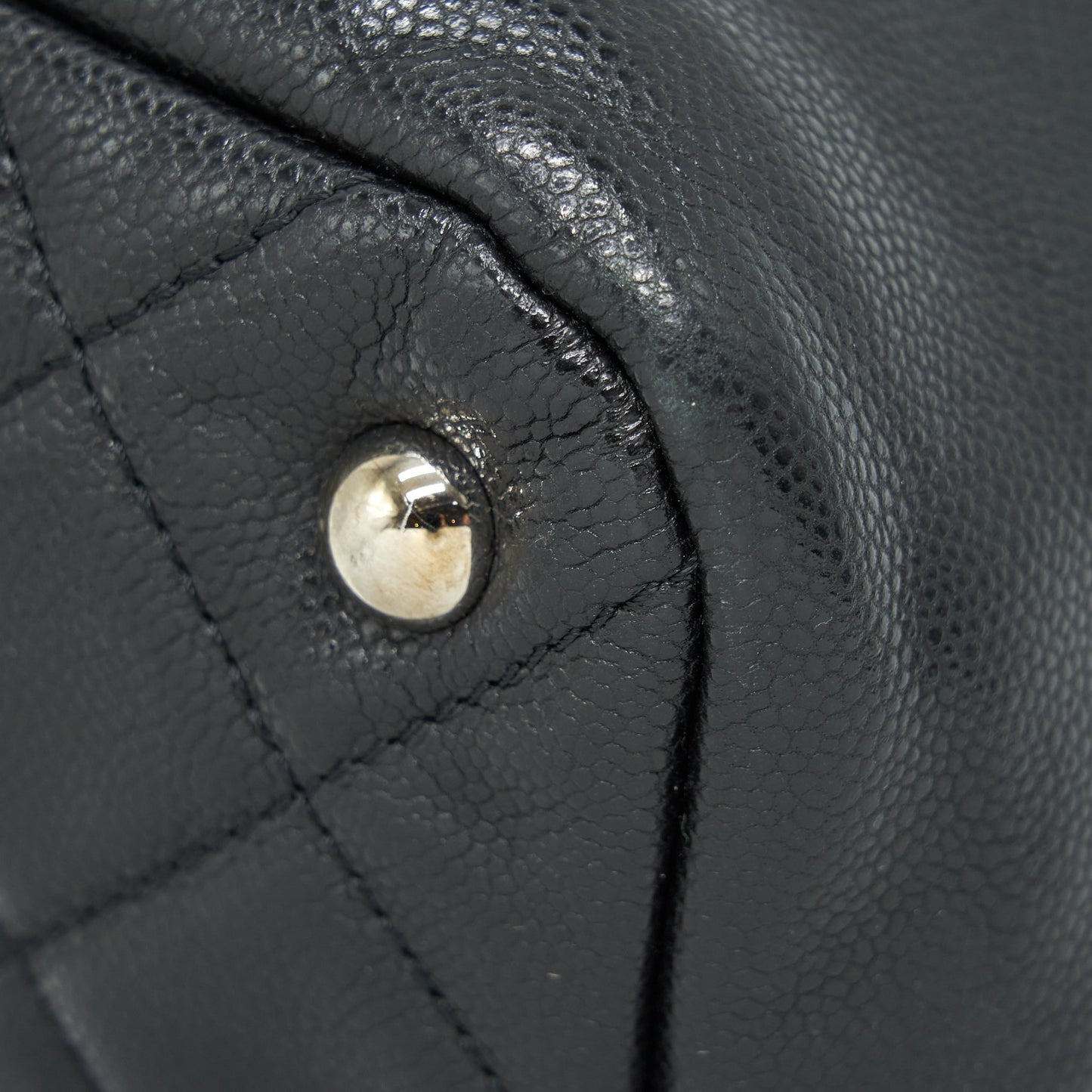 Chanel Timeless Soft Shopper Tote Caviar Black