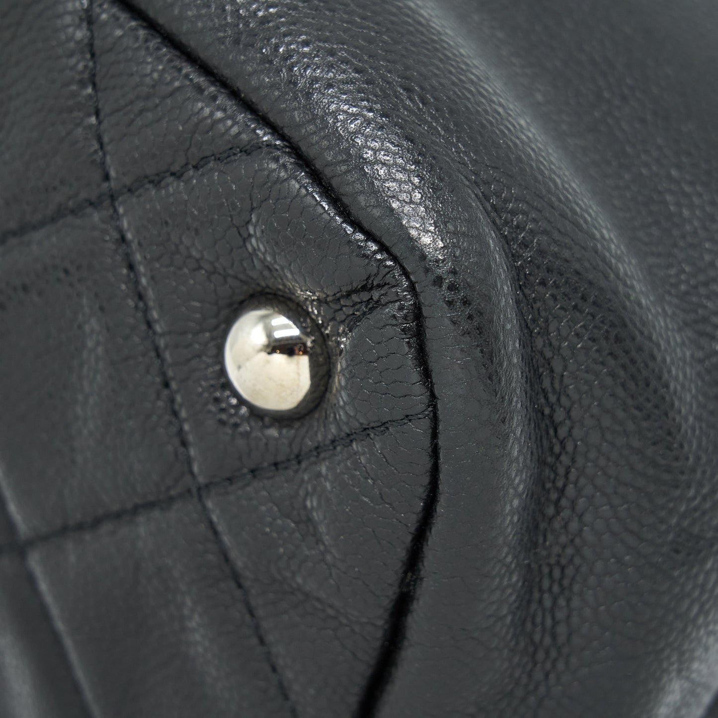 Chanel Timeless Soft Shopper Tote Caviar Black