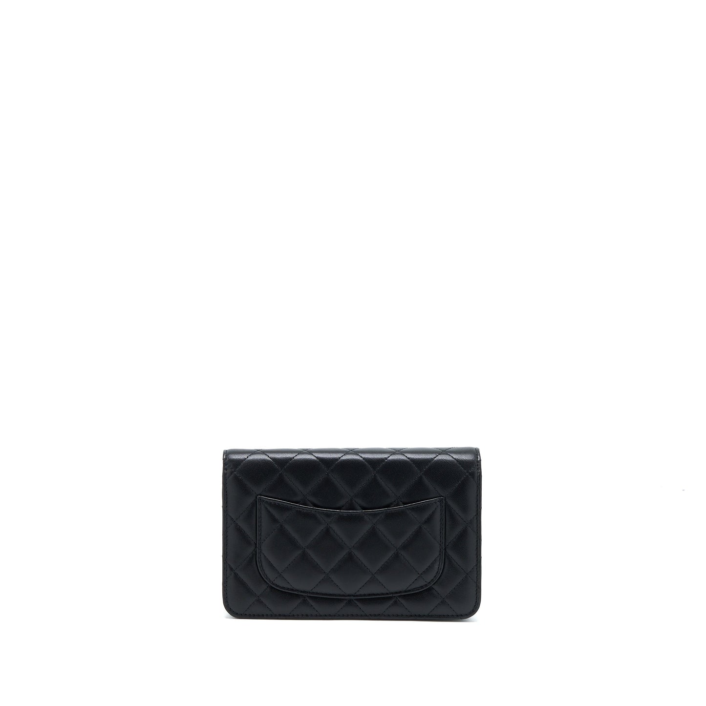 Chanel Classic Wallet on Chain Lambskin Black  (Microchip)