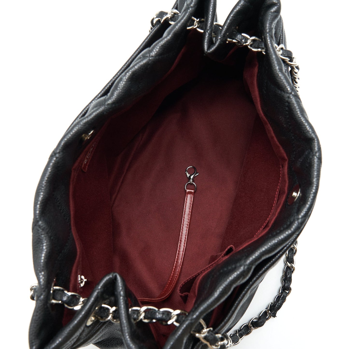 Chanel Timeless Soft Shopper Tote Caviar Black