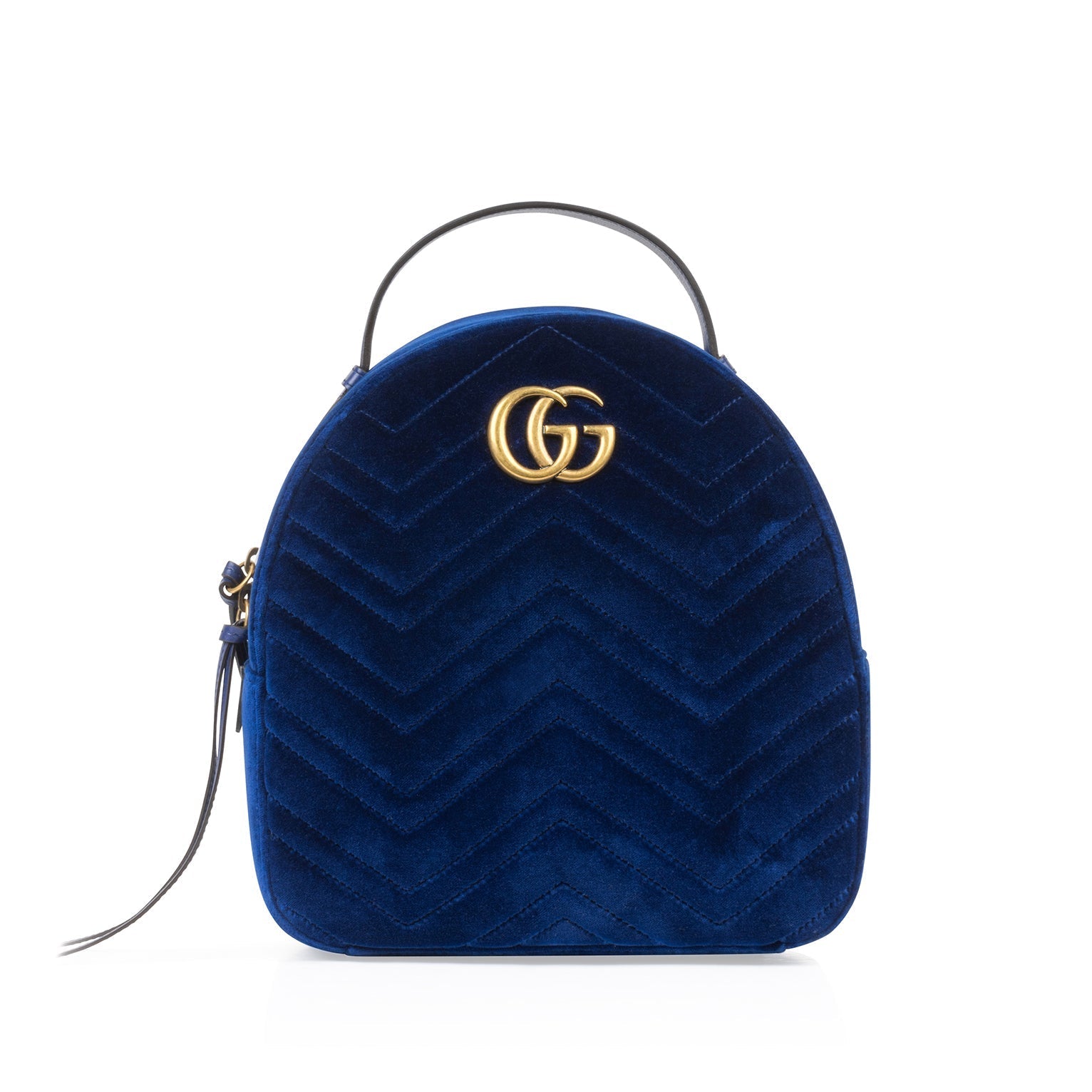 Gucci Chain Leather Backpack