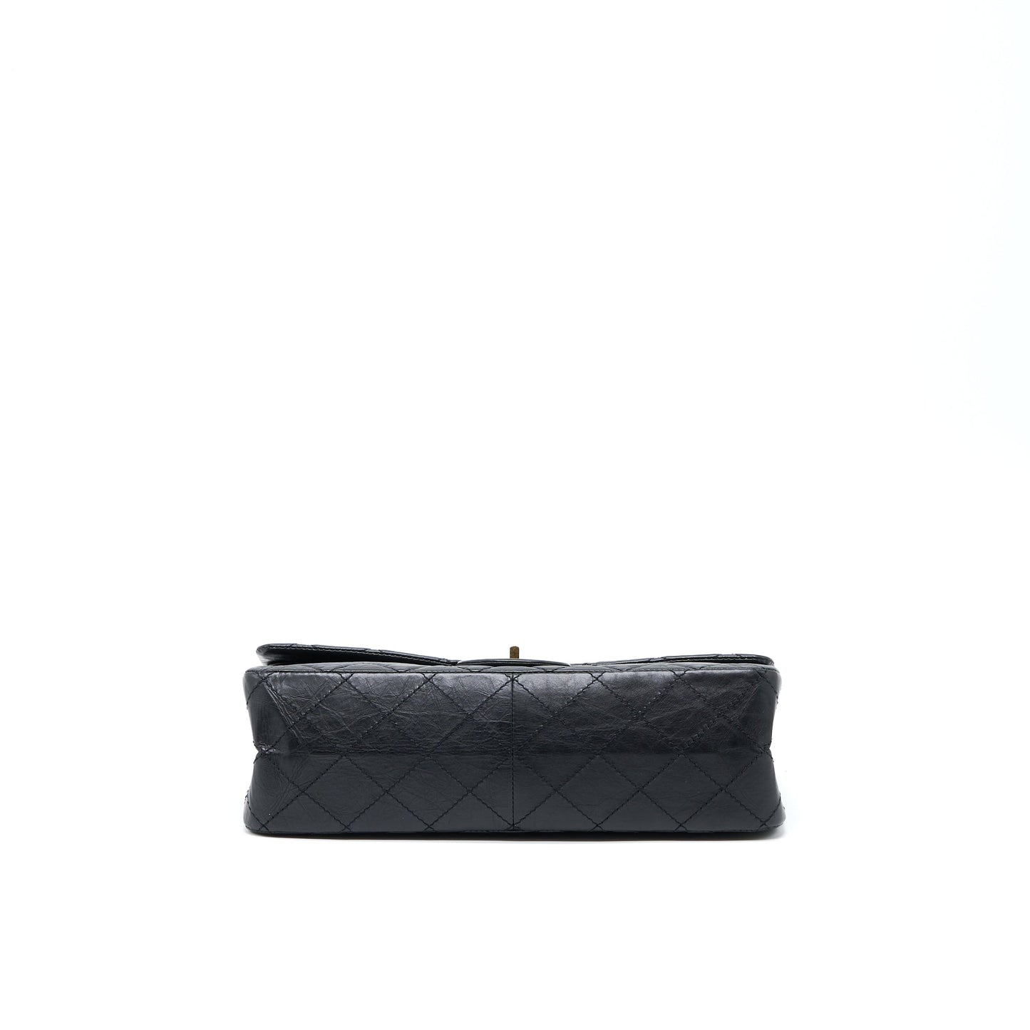 Chanel 2.55 227 Reissue Flap Bag Aged Calfskin Black
