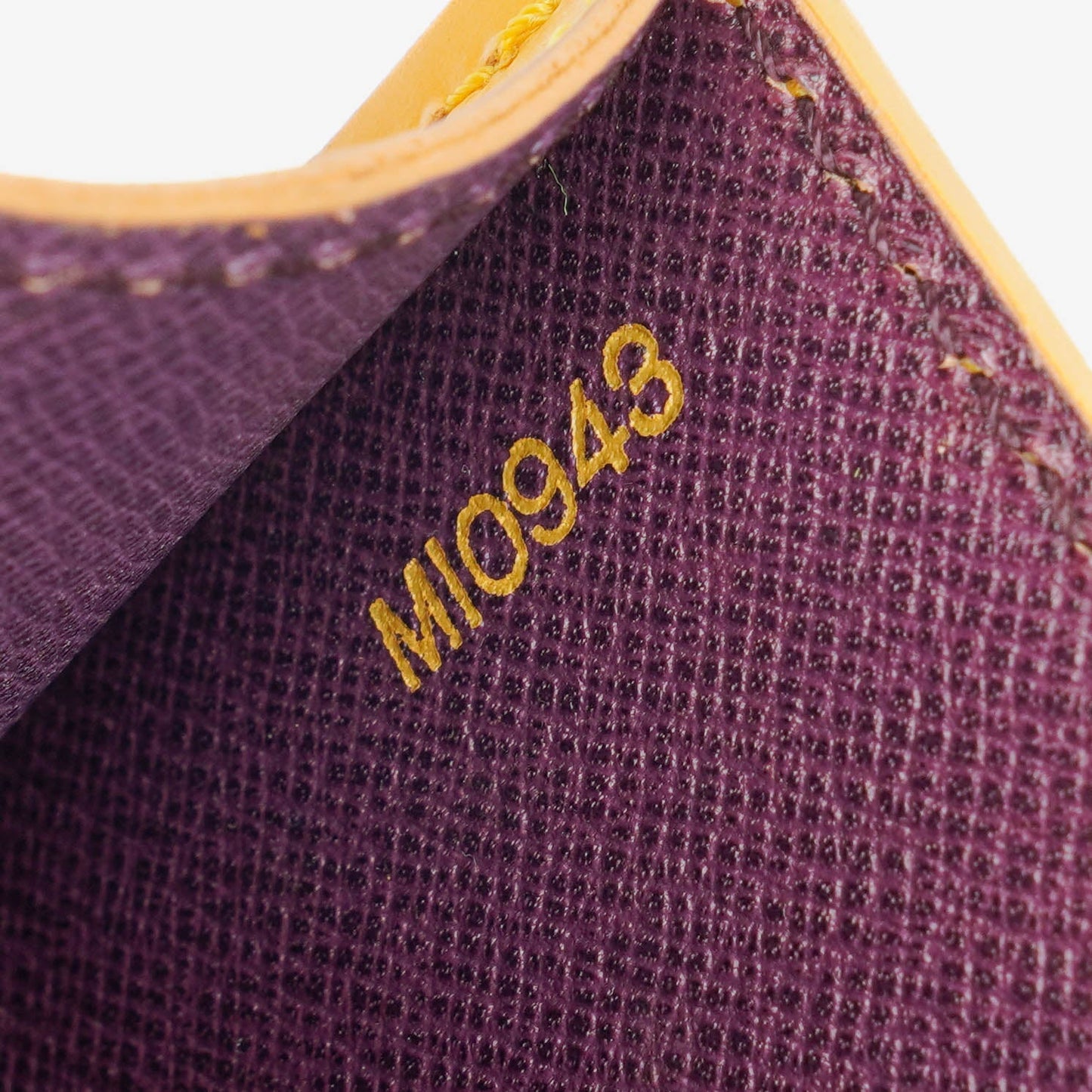 Louis Vuitton Yellow EPI Leather Malesherbes Handbag