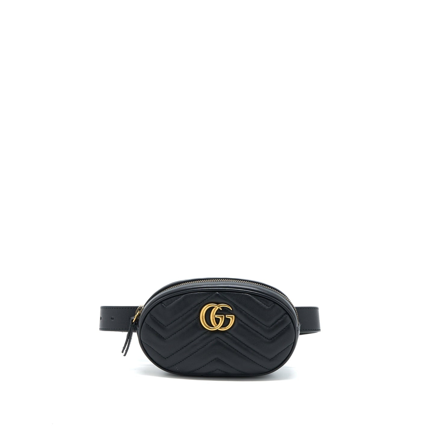 Gucci size95 Marmont Belt Bag Black