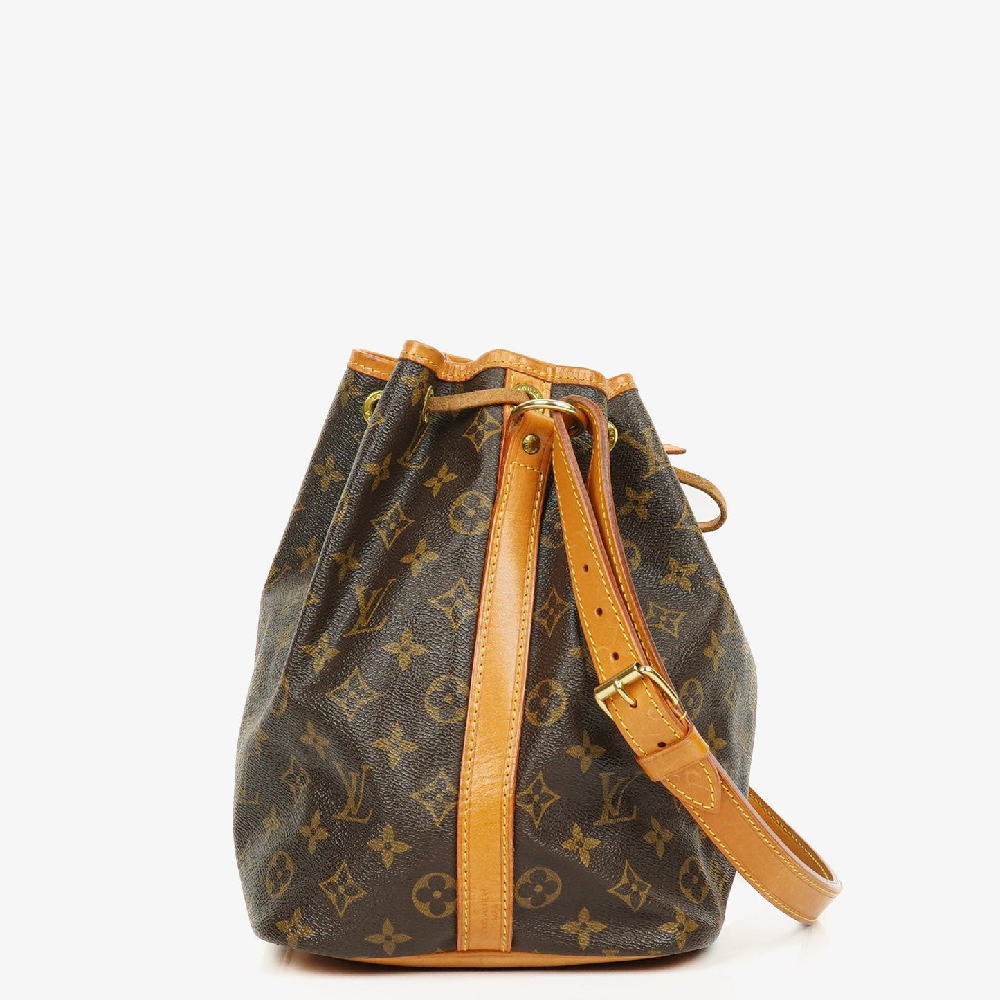 Louis Vuitton Petit Noe Monogram Canvas Shoulder Bag