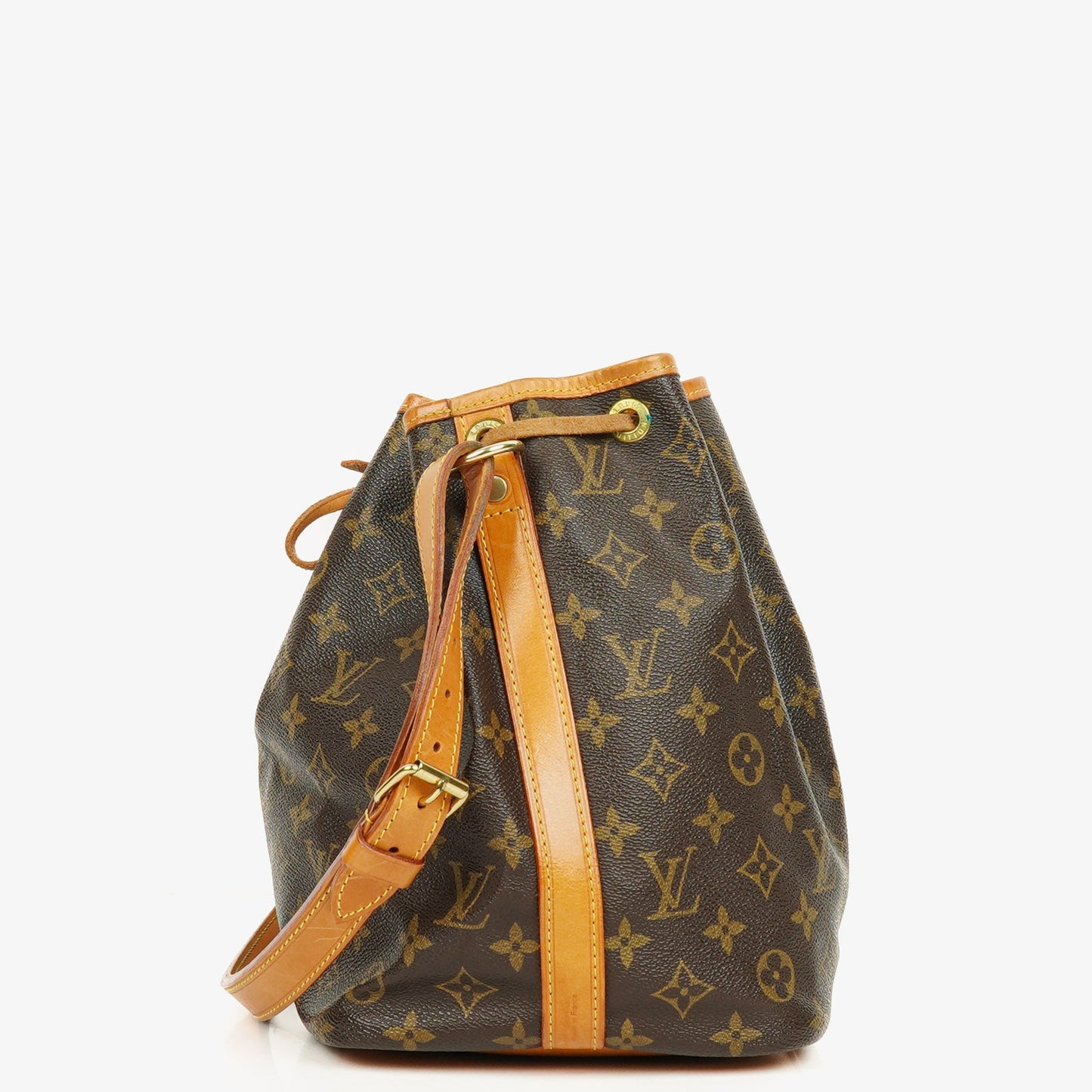 Louis Vuitton Petit Noe Monogram Canvas Shoulder Bag