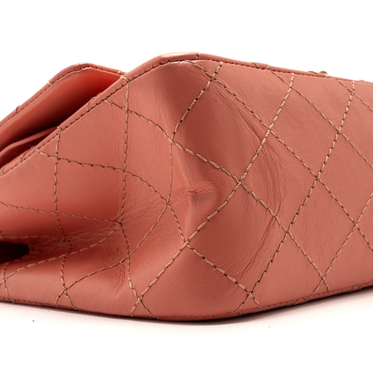 Chanel SMALL 2.55 REISSUE FLAP BAG aged calfskin LIGHT PINK