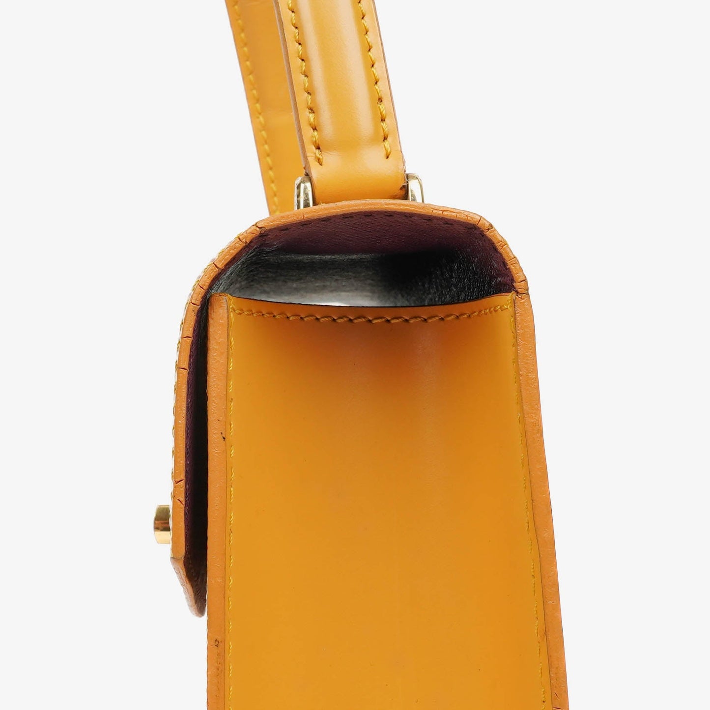 Louis Vuitton Yellow EPI Leather Malesherbes Handbag