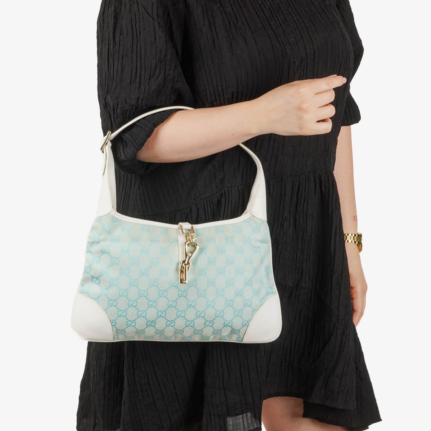 Gucci GG Canvas Jackie Bag