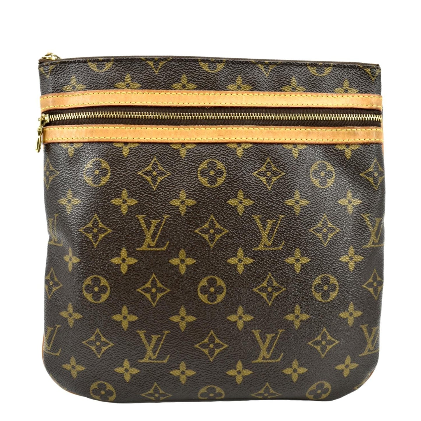 LOUIS VUITTON Bosphore Pochette Monogram Canvas Shoulder Bag Brown (35004 - SYB  )