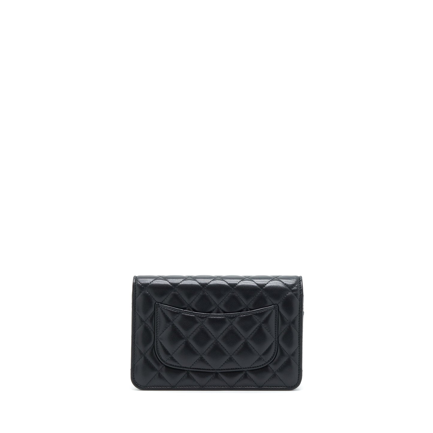 Chanel Classic Wallet On Chains Lambskin Black