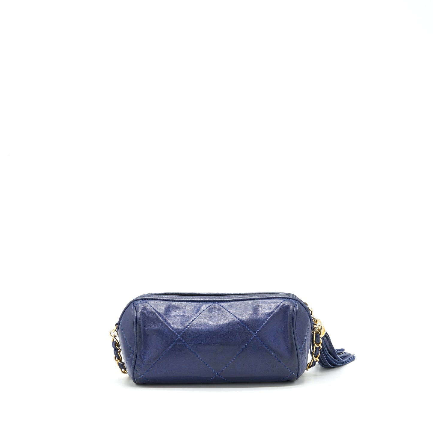 Chanel  Barrel Bag Lambskin Navy