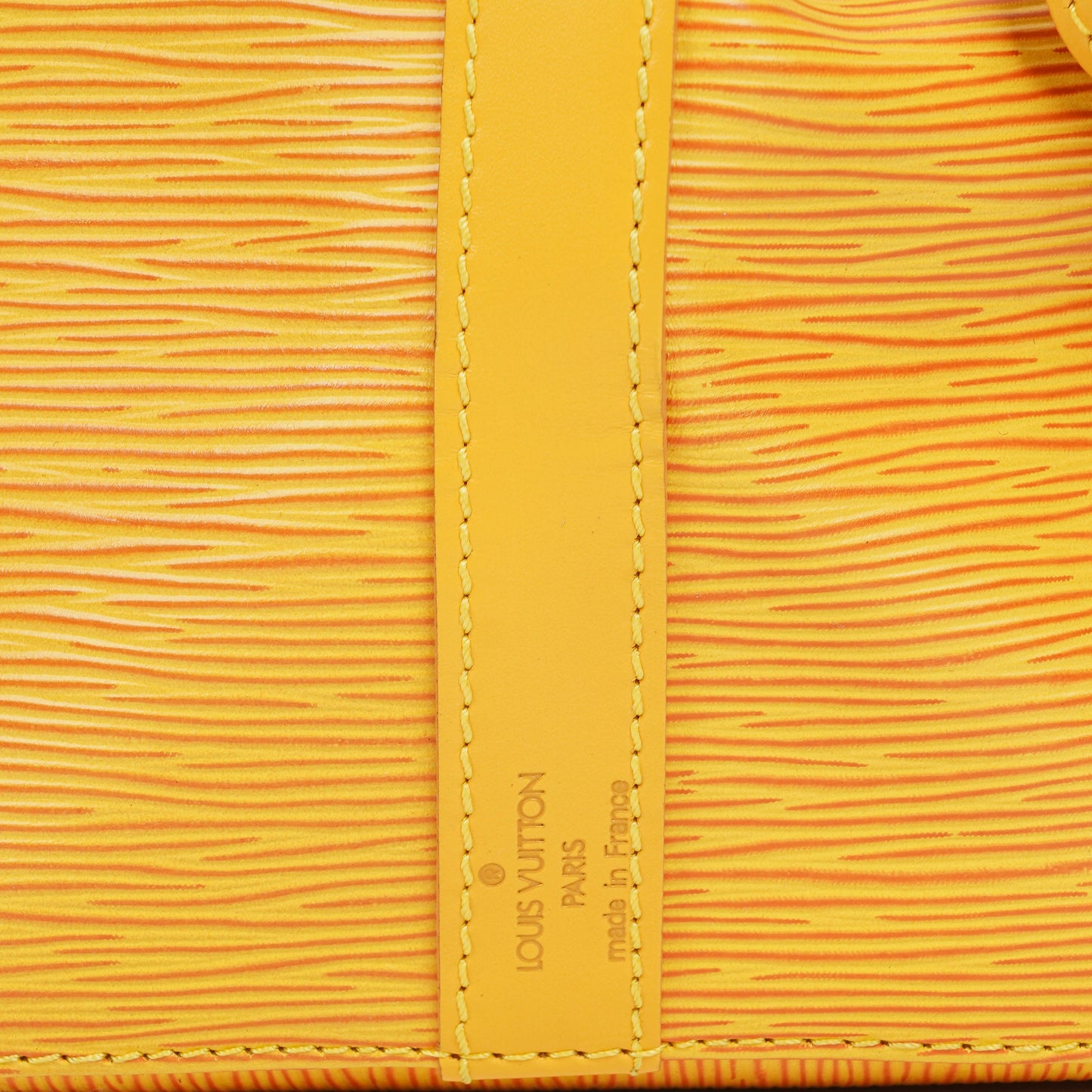 Louis Vuitton Petit Noe Yellow EPI Leather Shoulder Bag