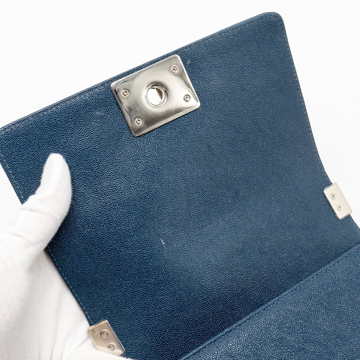 Chanel Small Boy Bag Caviar Navy