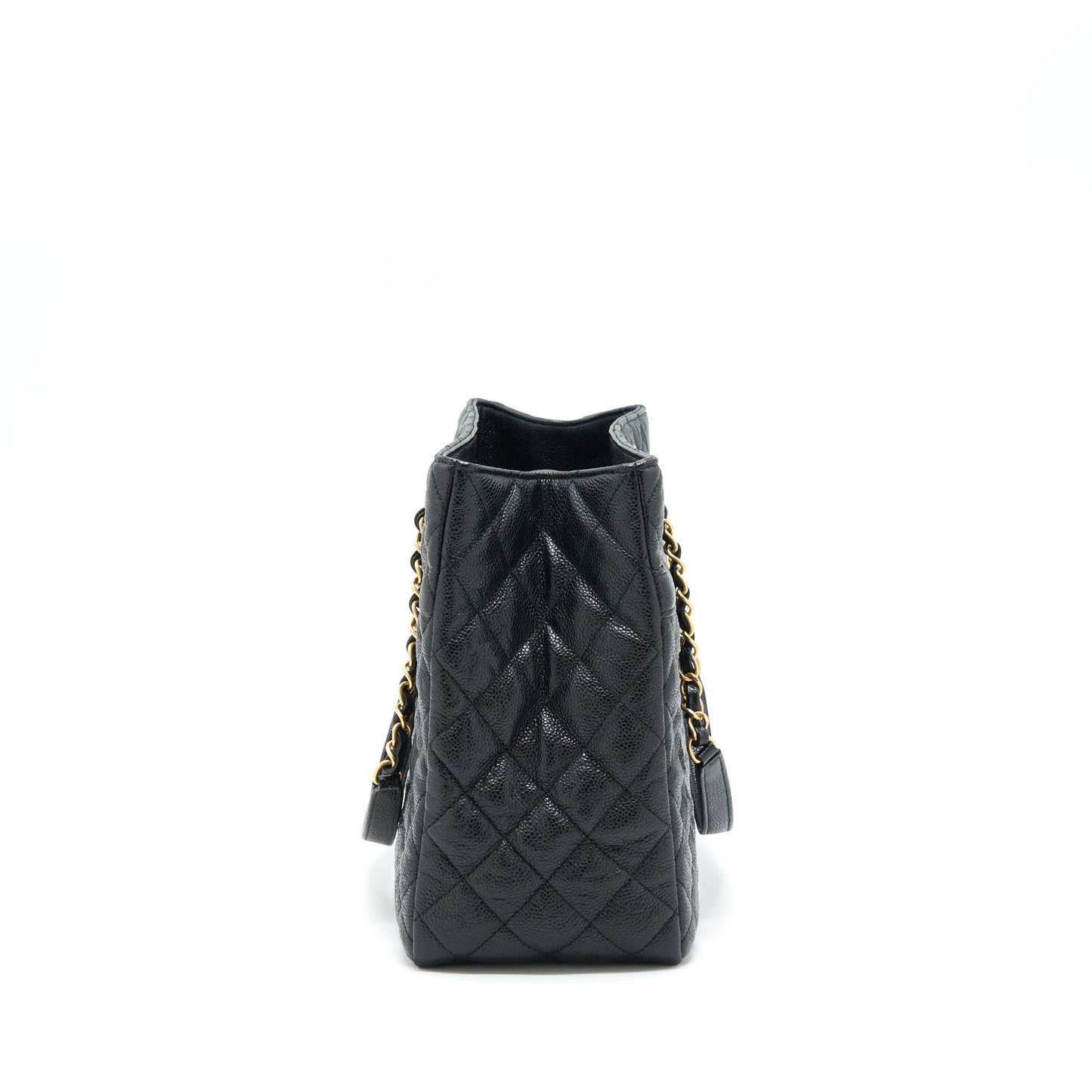 Chanel Shopping Tote Bag Caviar Black