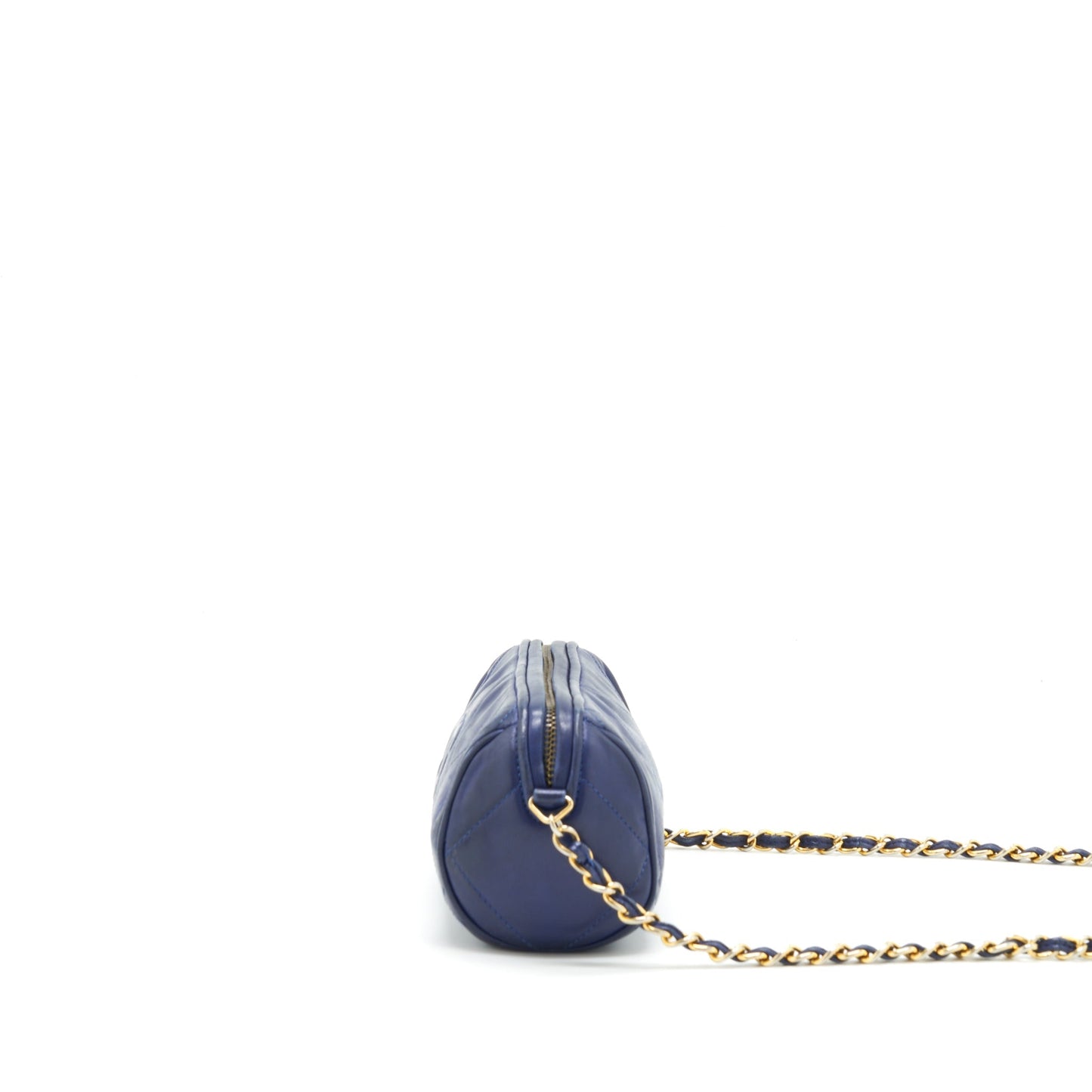 Chanel  Barrel Bag Lambskin Navy