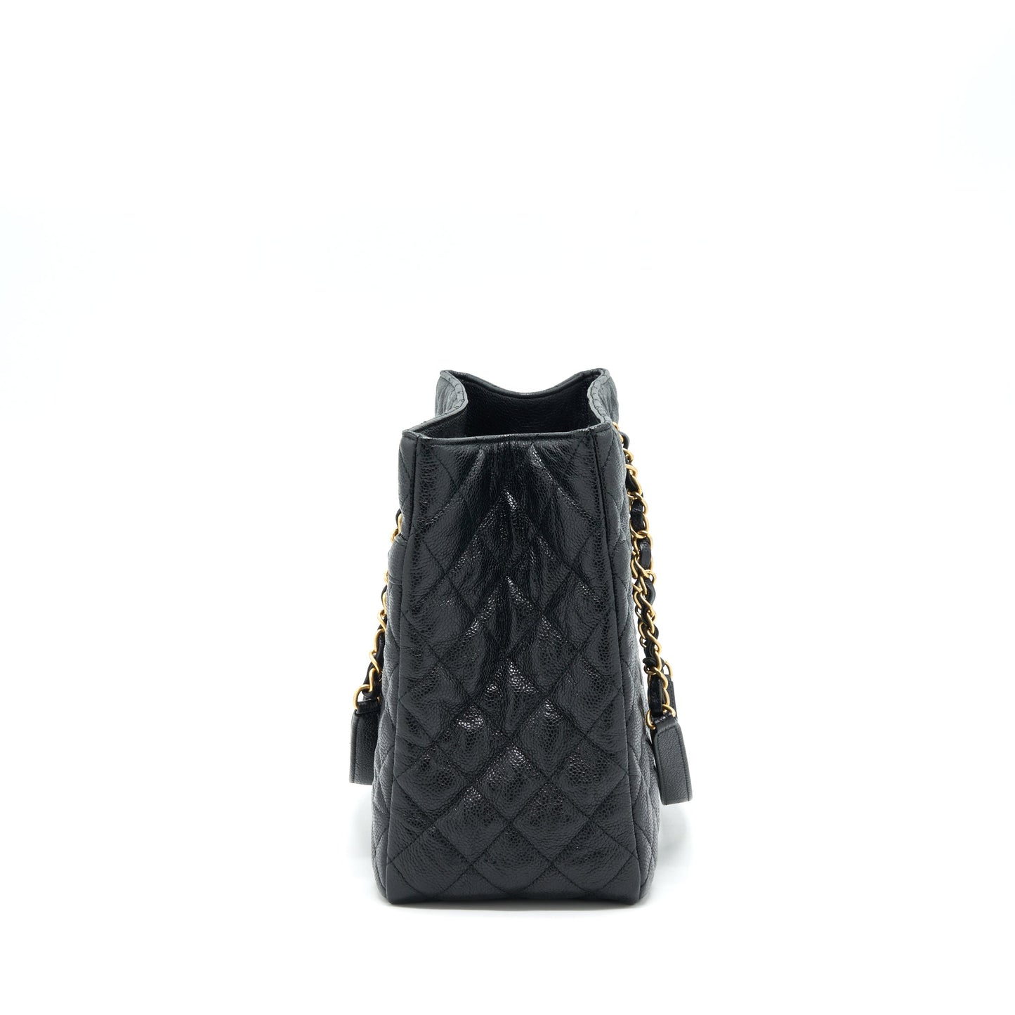 Chanel Shopping Tote Bag Caviar Black