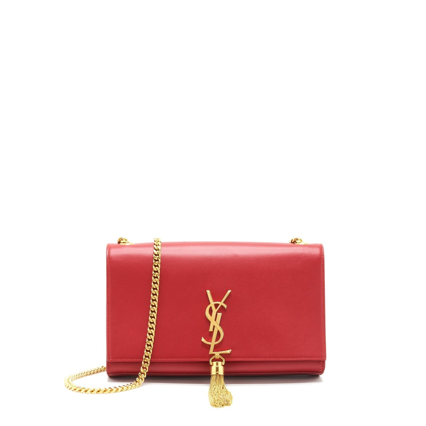 Saint Laurent () Medium Kate Purse Tassel Red