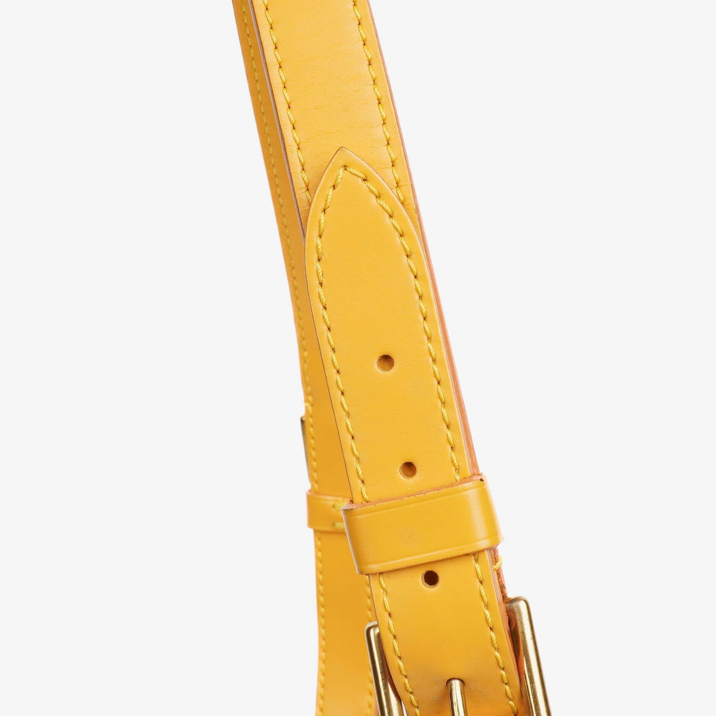 Louis Vuitton Petit Noe Yellow EPI Leather Shoulder Bag