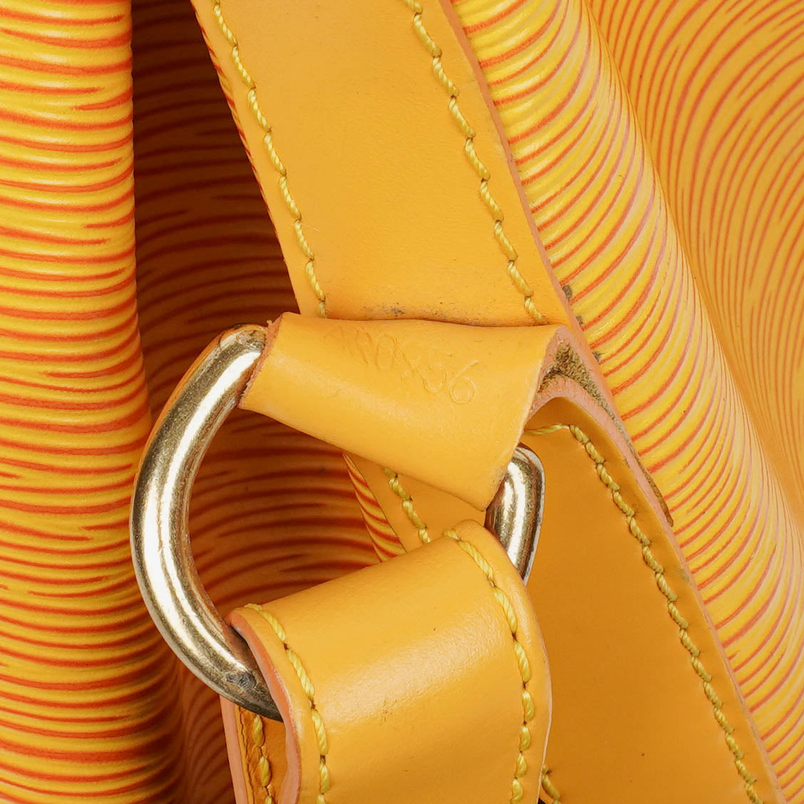 Louis Vuitton Petit Noe Yellow EPI Leather Shoulder Bag