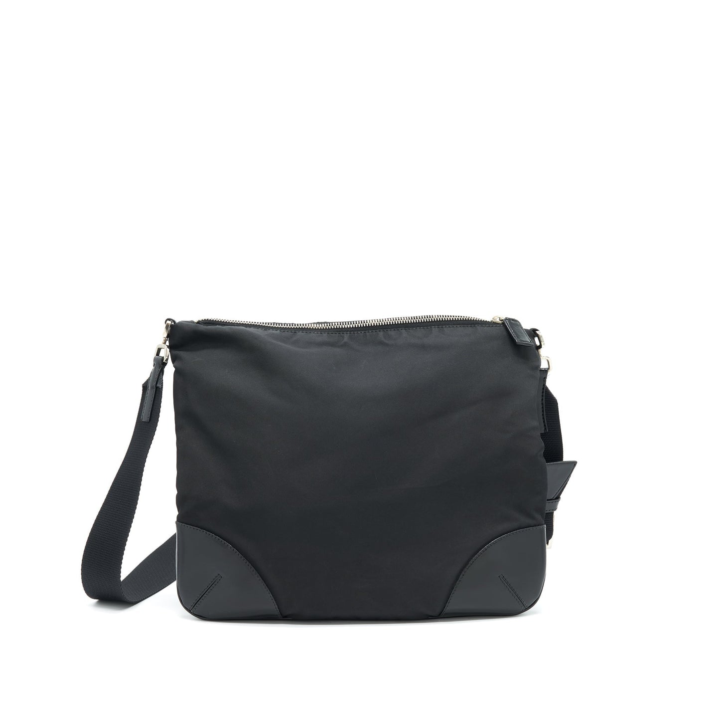 PRADA Nylon Crossbody Purse in Black