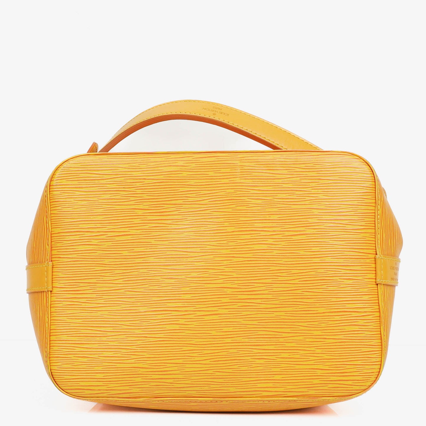 Louis Vuitton Petit Noe Yellow EPI Leather Shoulder Bag