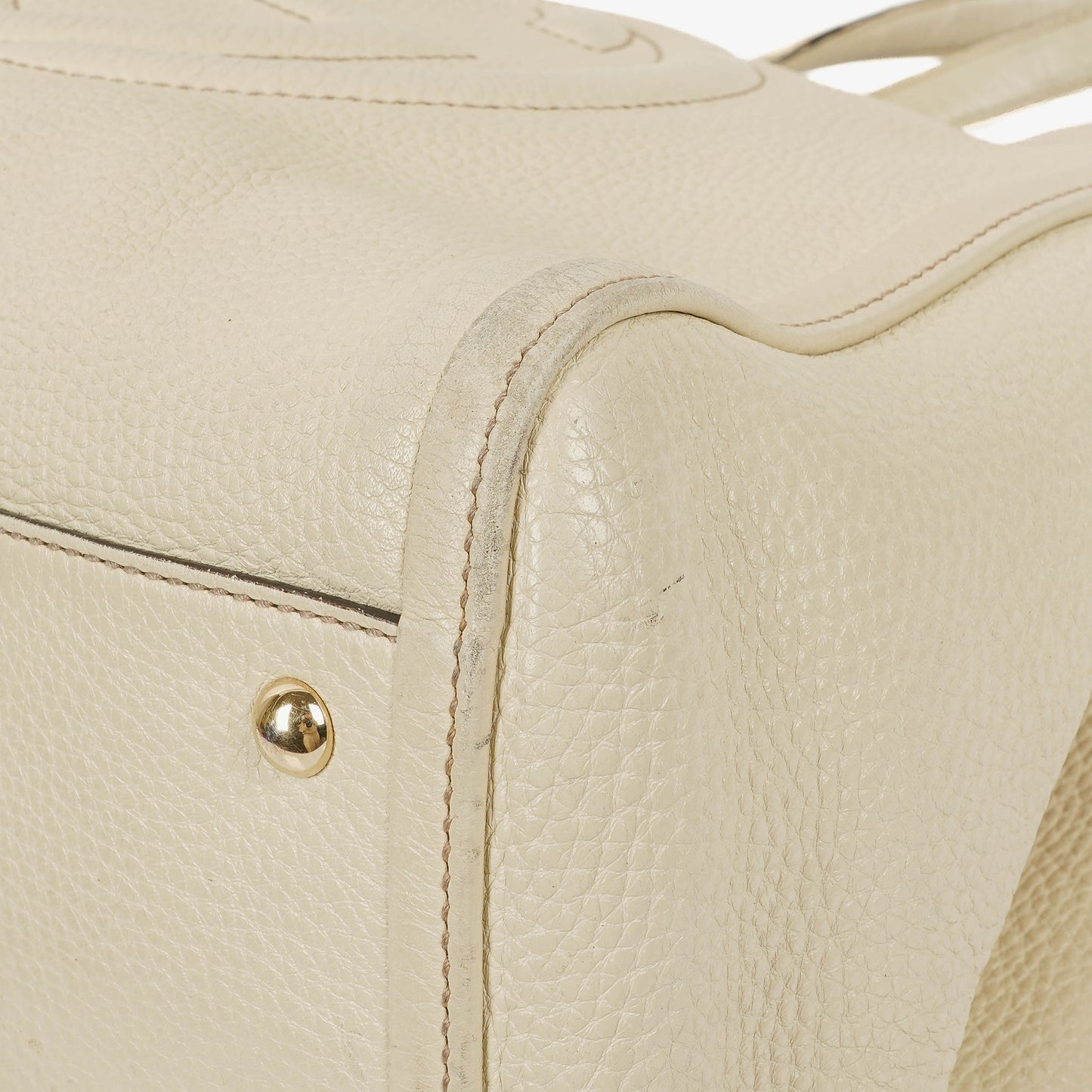 Gucci Soho Neutral Leather Tote Bag