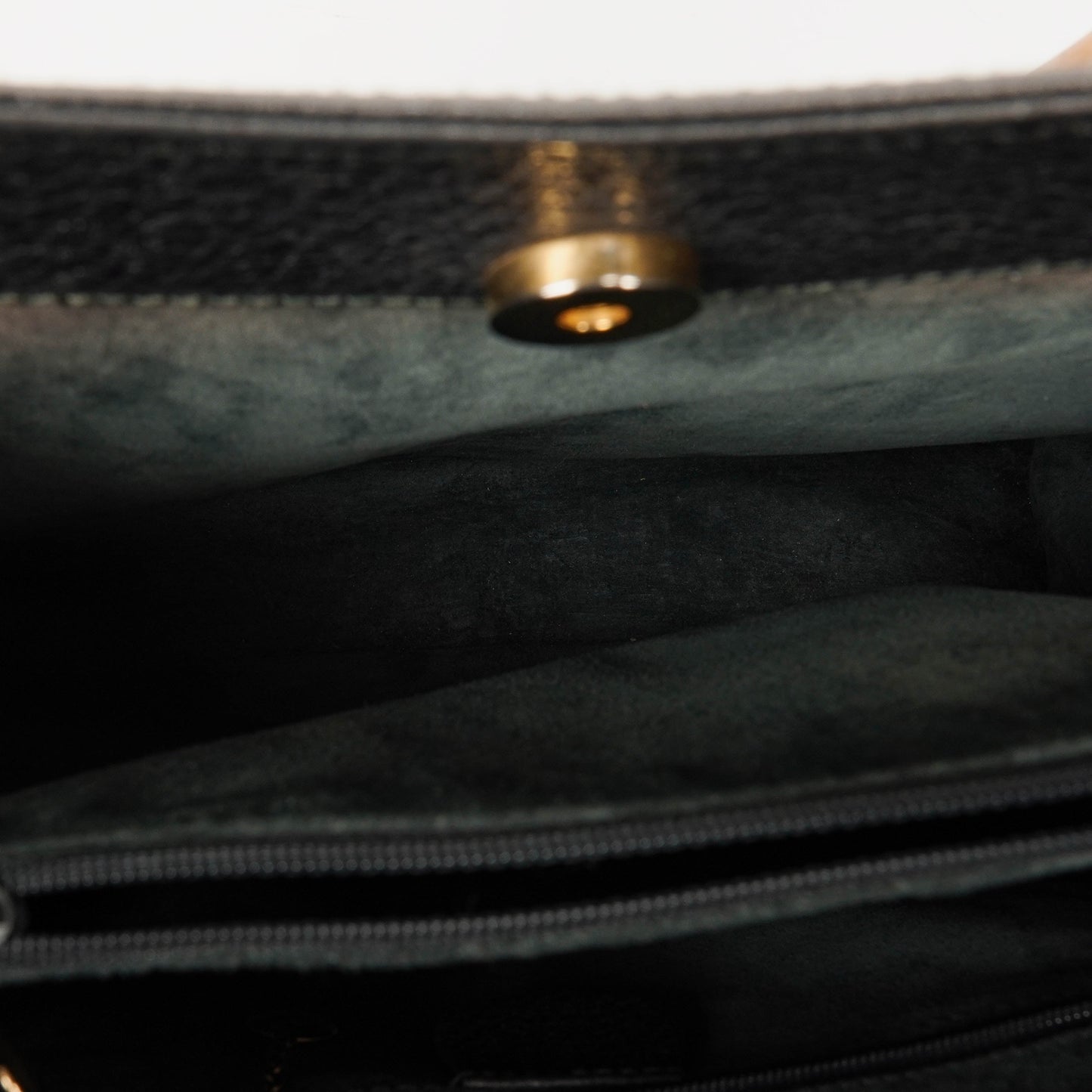 Gucci Vintage Diana Leather Bamboo Tote