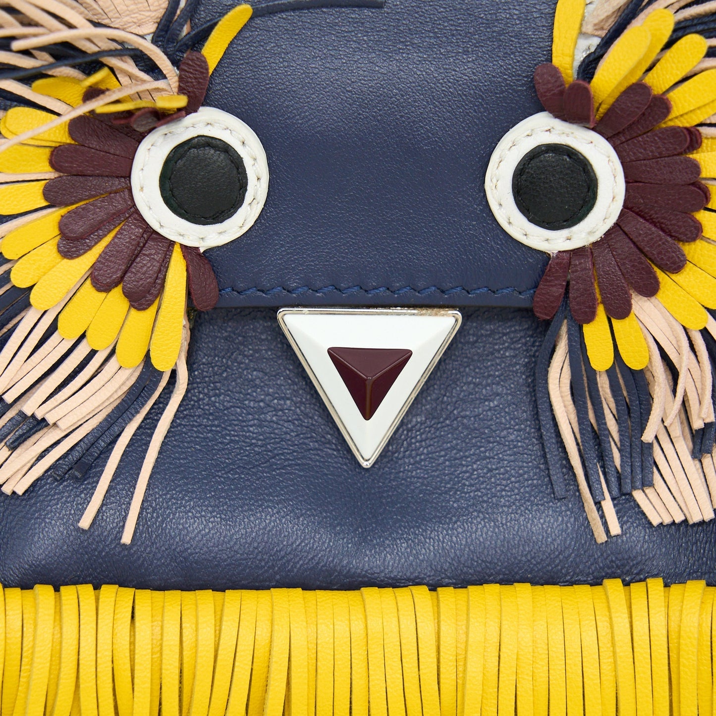 Fendi Mini Monster Crossbody Purse Multicolour
