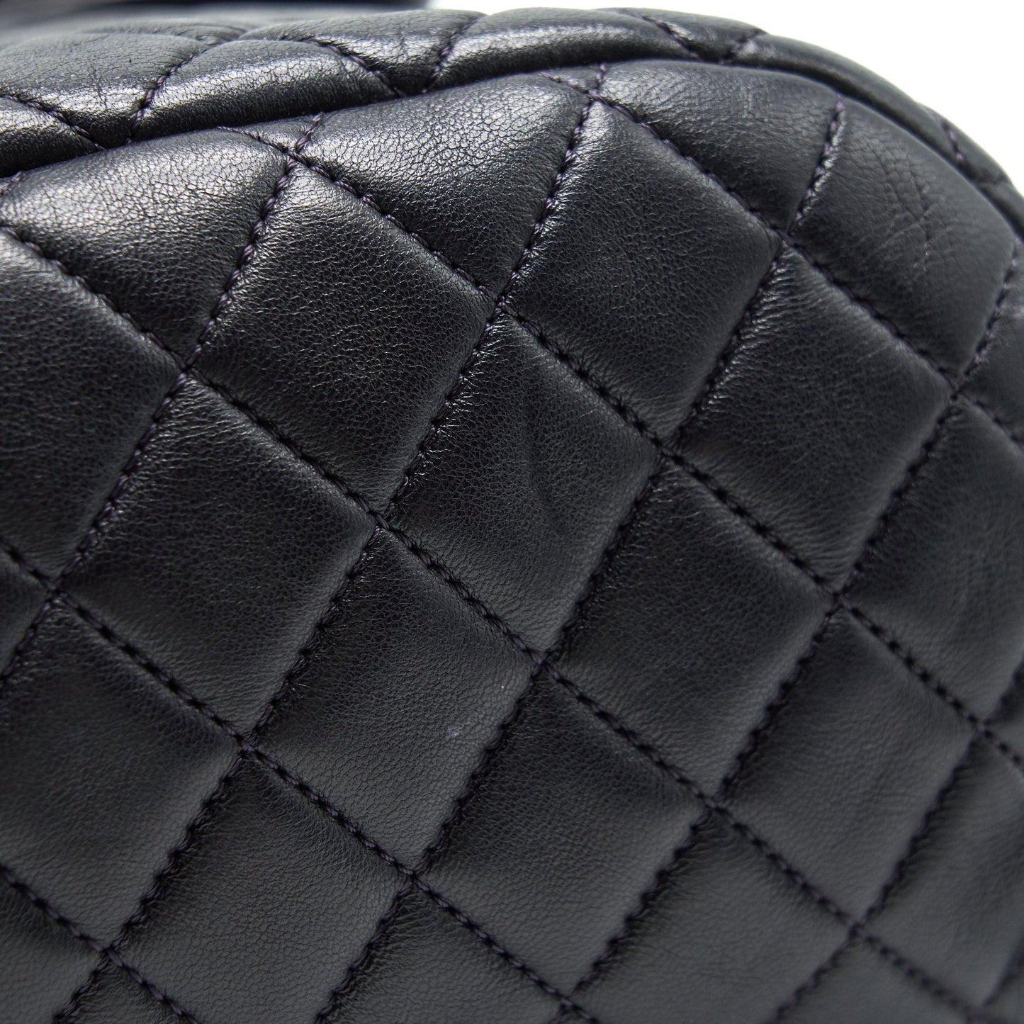 Chanel Quilted Urban Spirit Backpack Lambskin Black