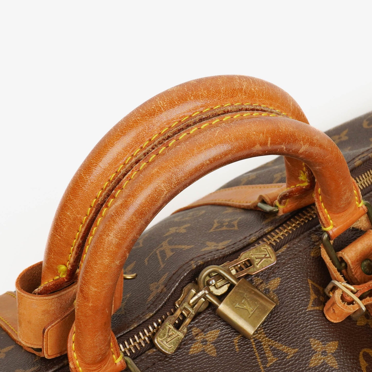 Louis Vuitton Keepall 60 Bandoulière Monogram Canvas Travel Bag
