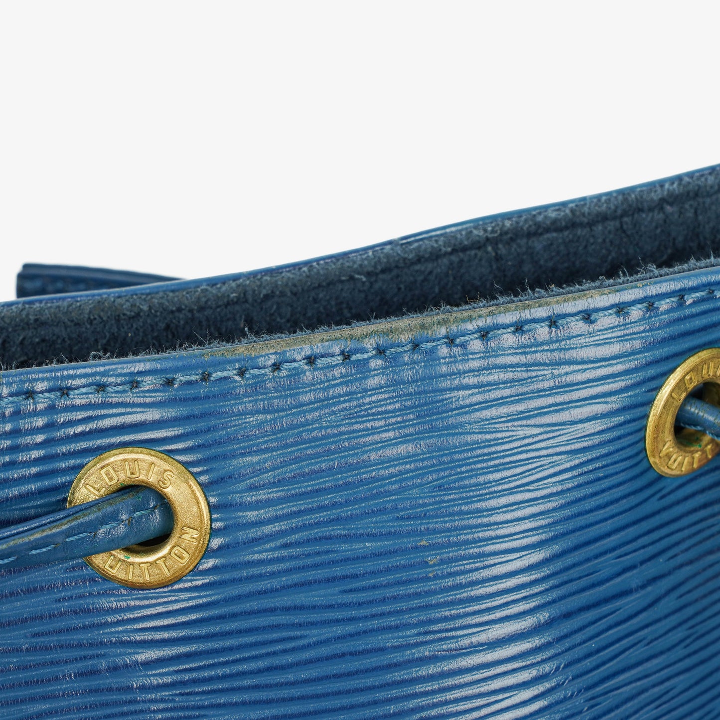 Louis Vuitton Noe Grande GM Blue EPI Leather Shoulder Bag