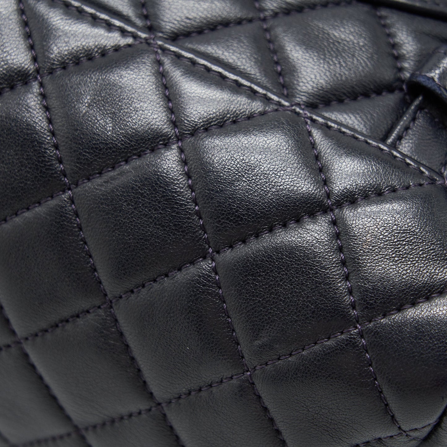 Chanel Quilted Urban Spirit Backpack Lambskin Black