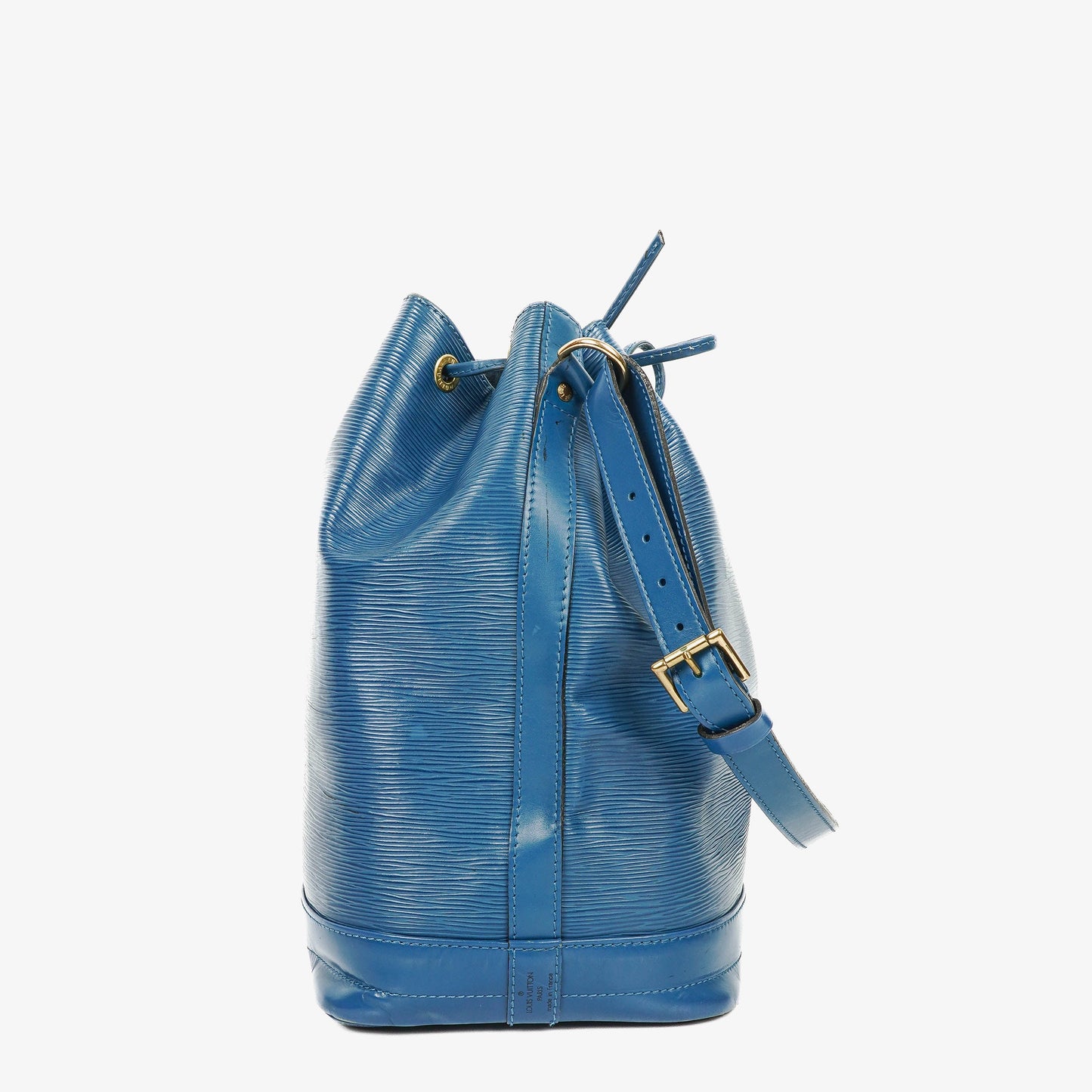 Louis Vuitton Noe Grande GM Blue EPI Leather Shoulder Bag