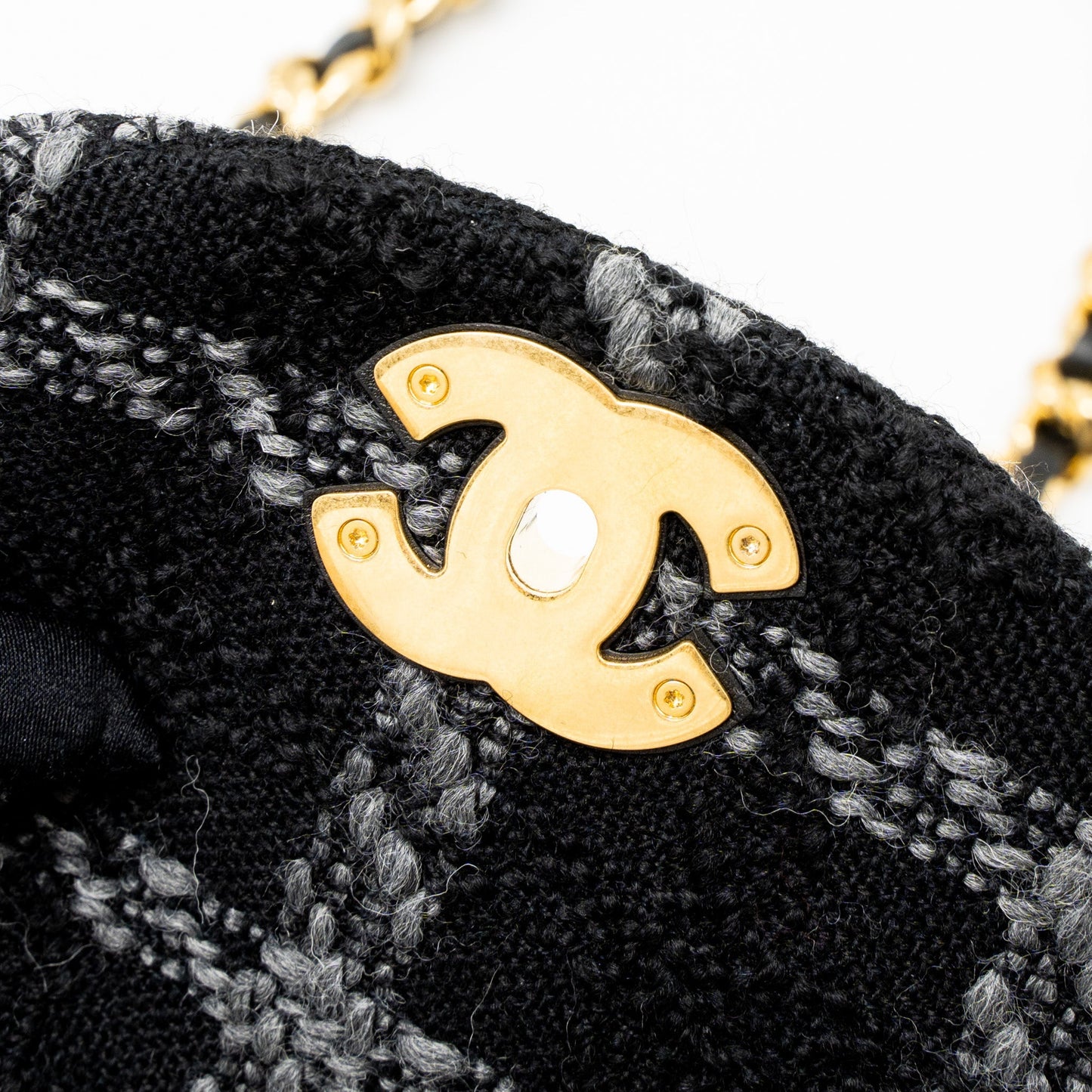 Chanel Duma Backpack Tweed Multicoloured Brushed  (Microchip)