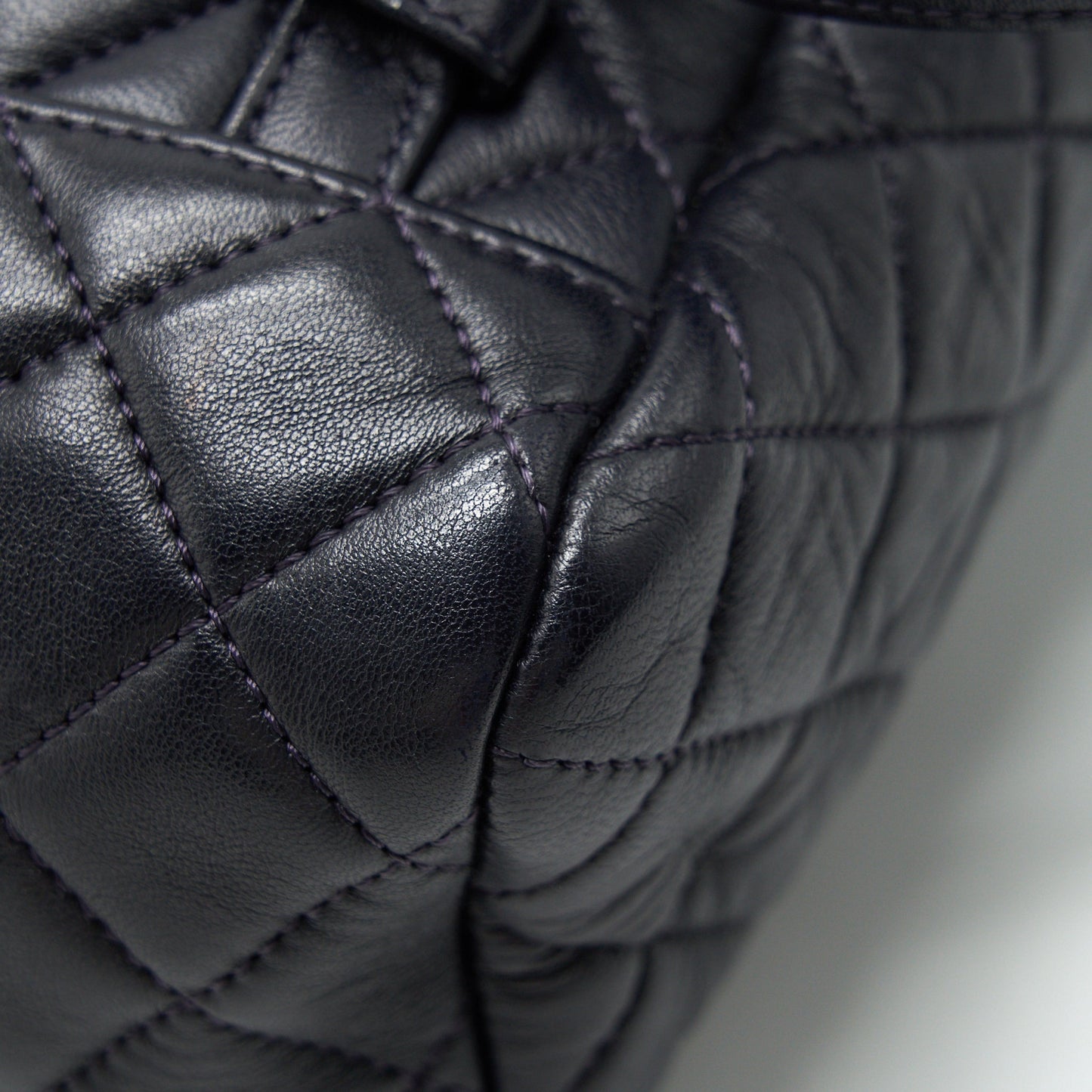 Chanel Quilted Urban Spirit Backpack Lambskin Black