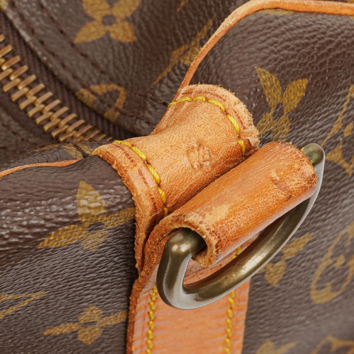 Louis Vuitton Keepall 60 Bandoulière Monogram Canvas Travel Bag