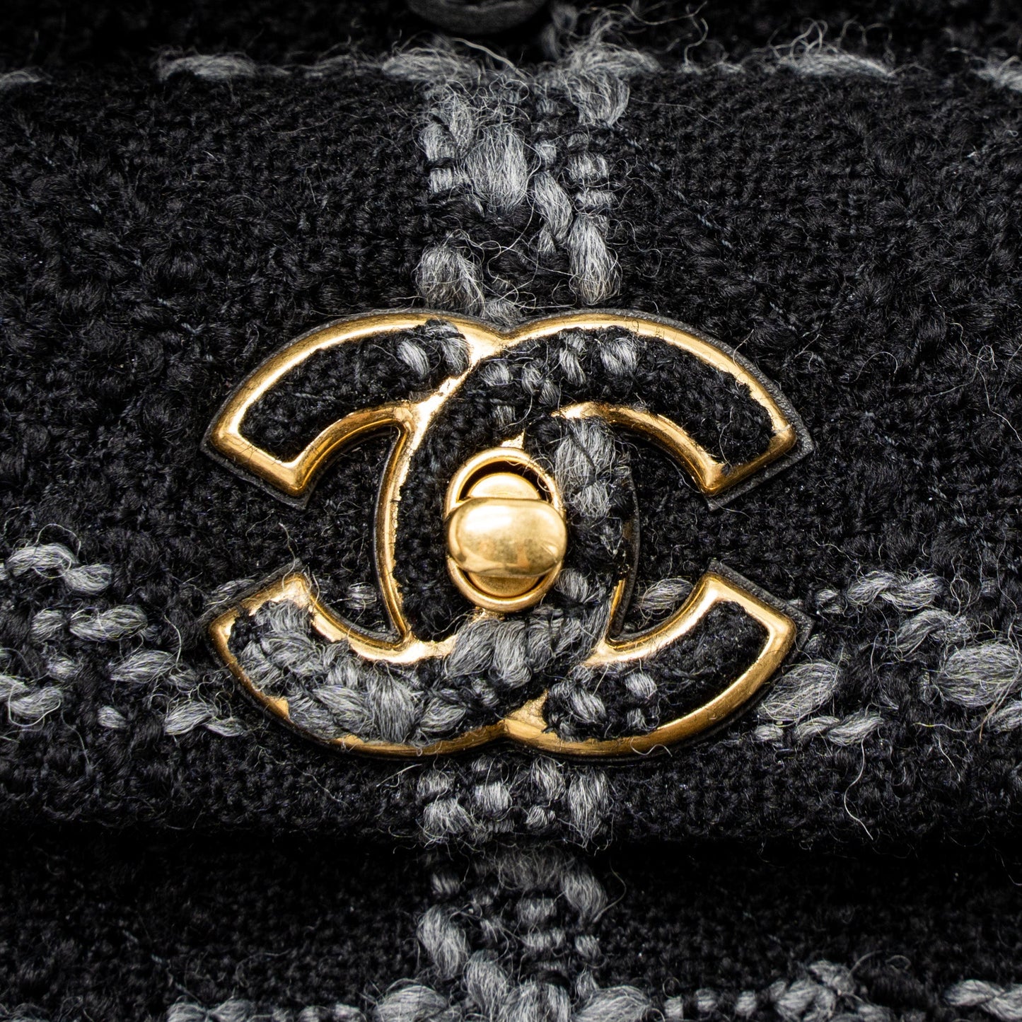 Chanel Duma Backpack Tweed Multicoloured Brushed  (Microchip)