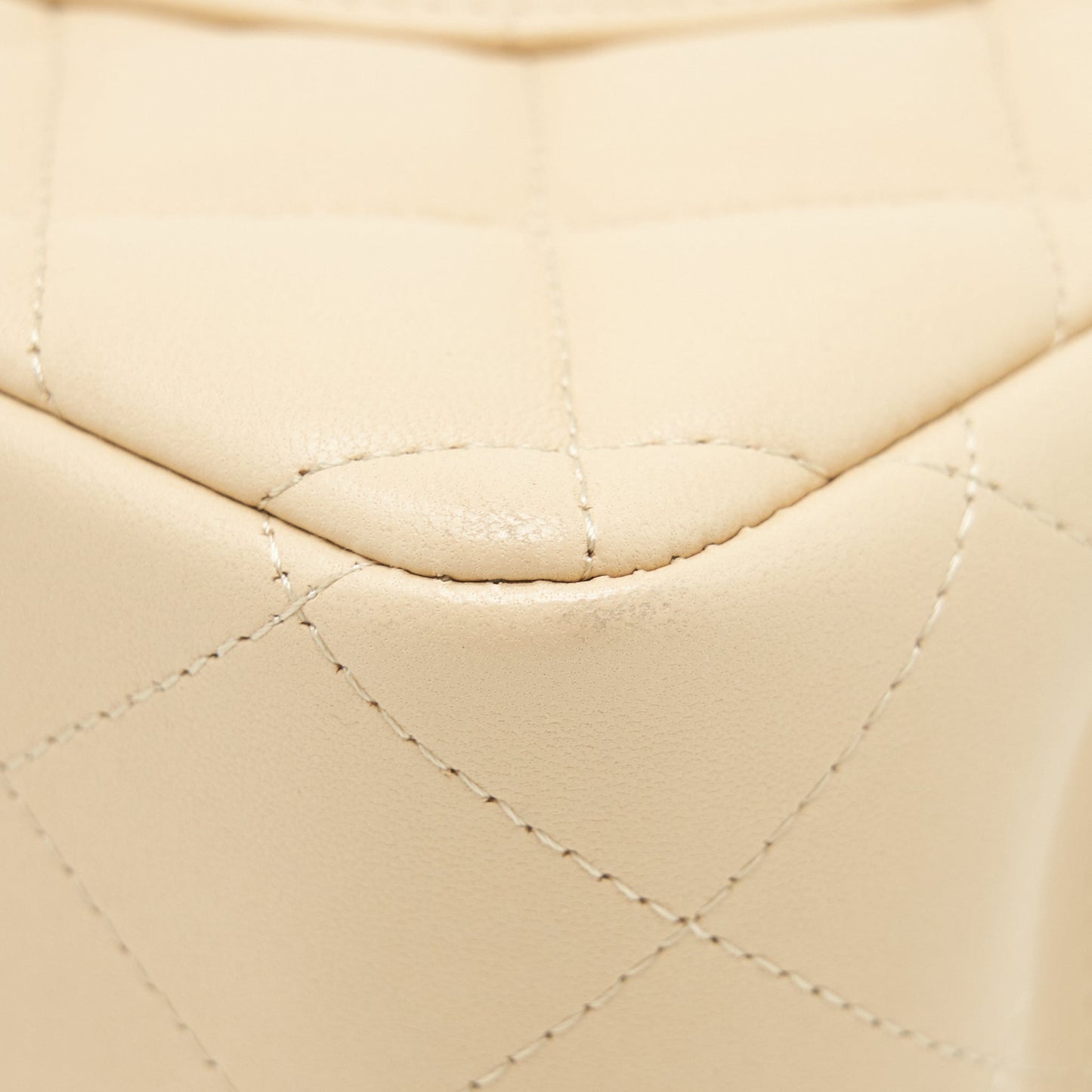Chanel Jumbo Classic Double Flap Bag Lambskin Beige L