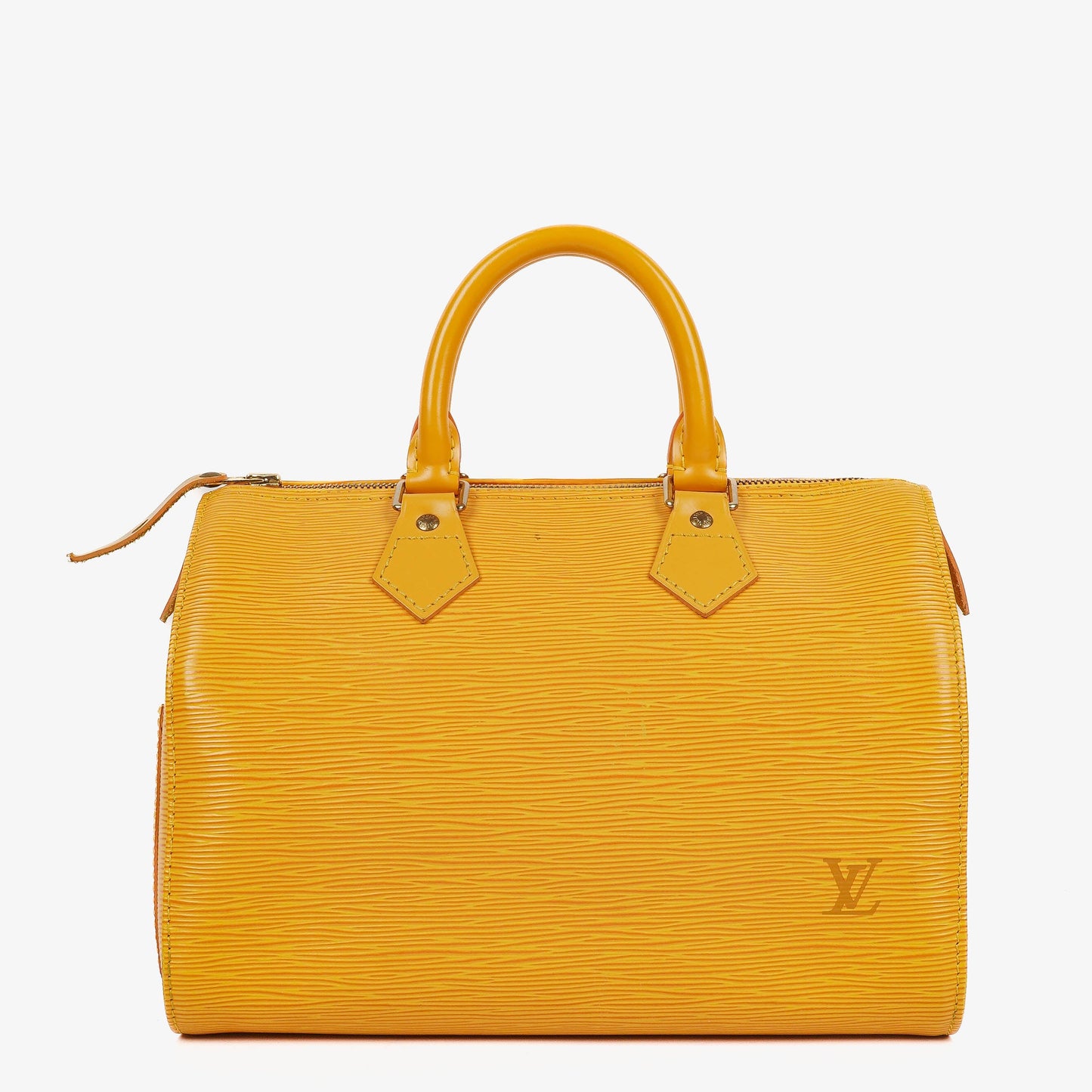 Louis Vuitton  25 Yellow EPI Leather Handbag