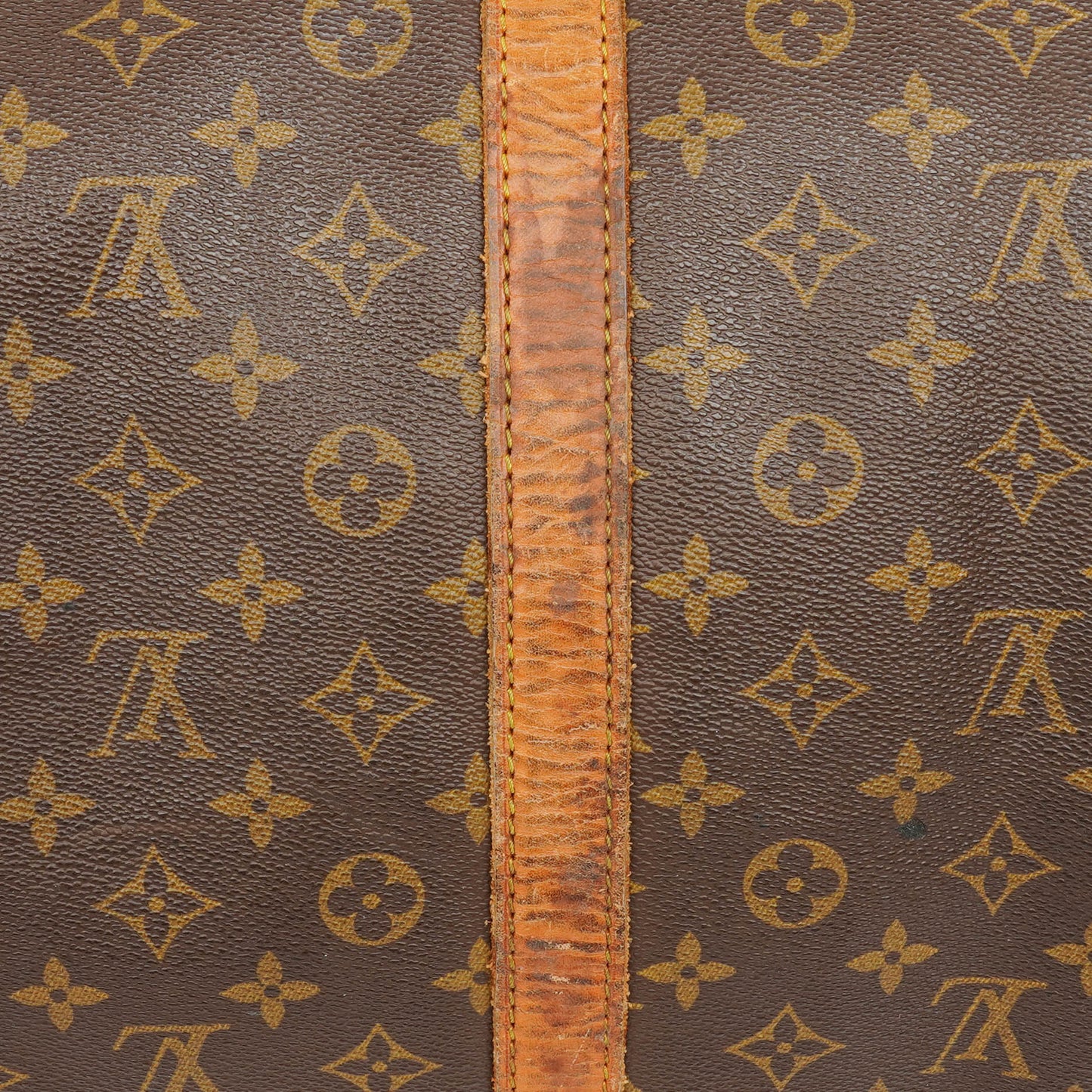 Louis Vuitton Keepall 60 Bandoulière Monogram Canvas Travel Bag
