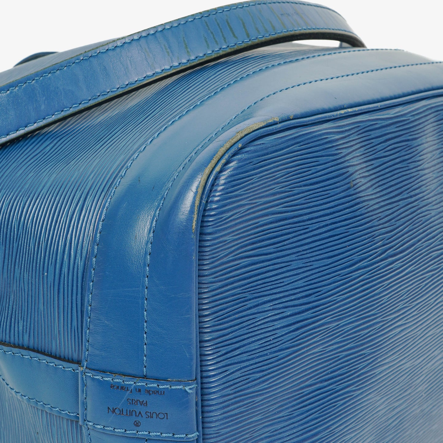 Louis Vuitton Noe Grande GM Blue EPI Leather Shoulder Bag